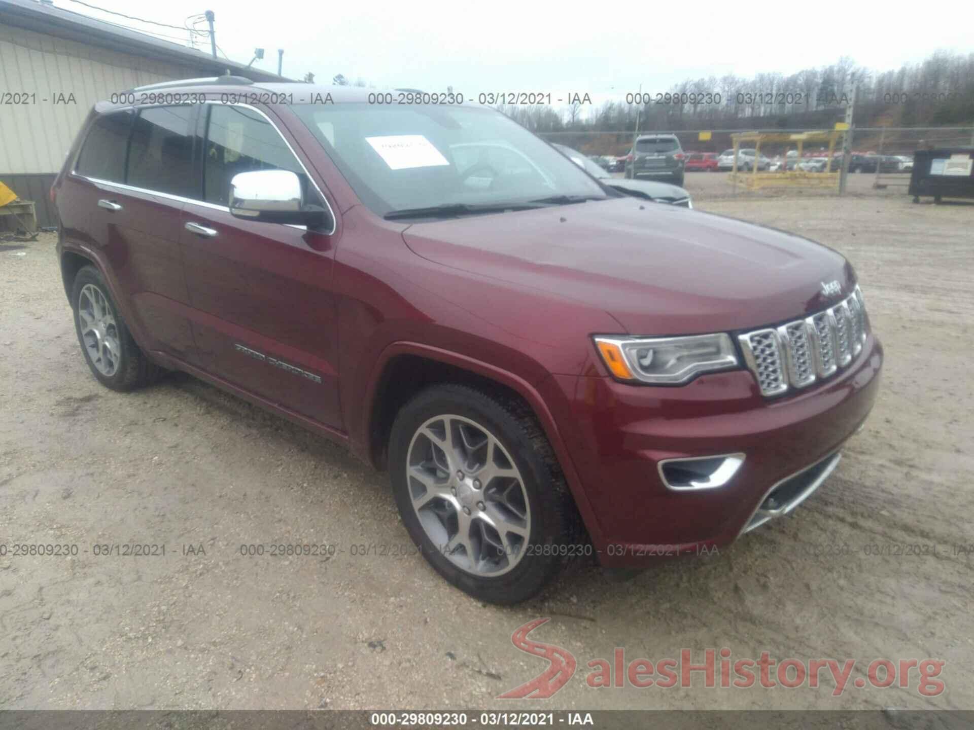 1C4RJFCG6LC332060 2020 JEEP GRAND CHEROKEE