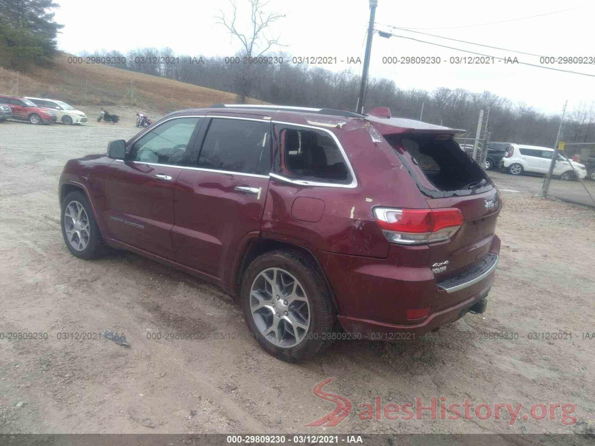 1C4RJFCG6LC332060 2020 JEEP GRAND CHEROKEE