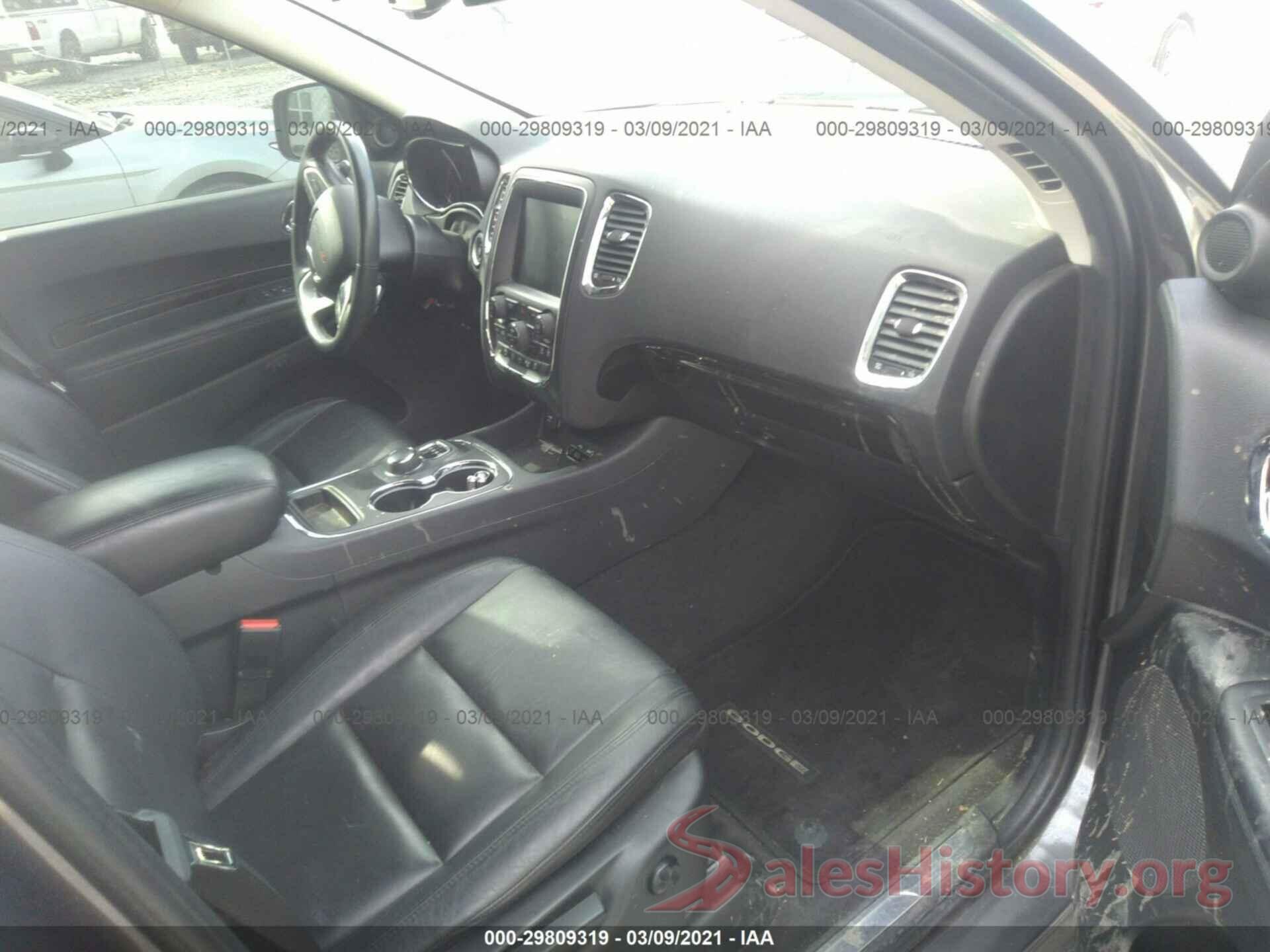 1C4RDHDG1GC361425 2016 DODGE DURANGO