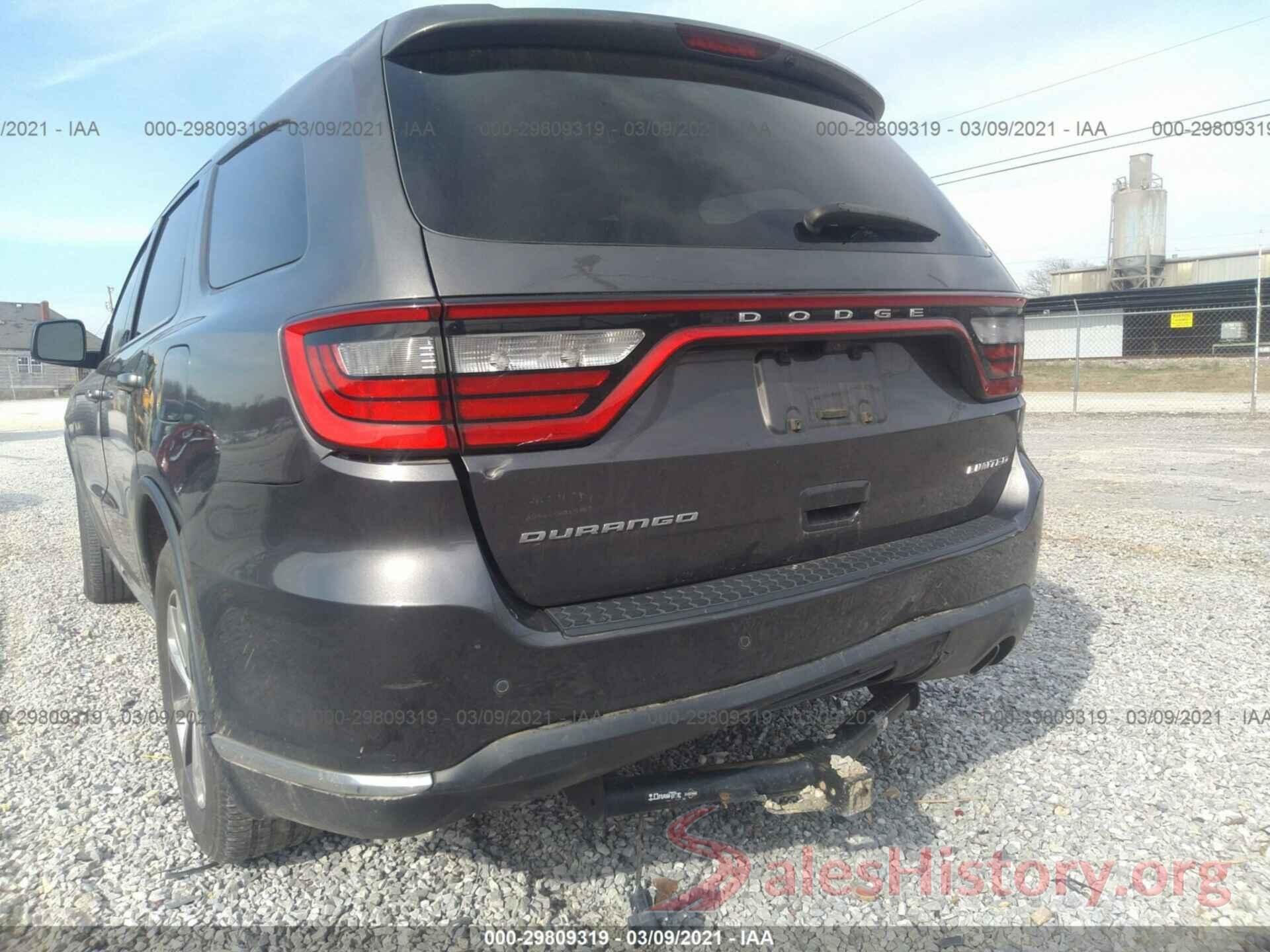 1C4RDHDG1GC361425 2016 DODGE DURANGO