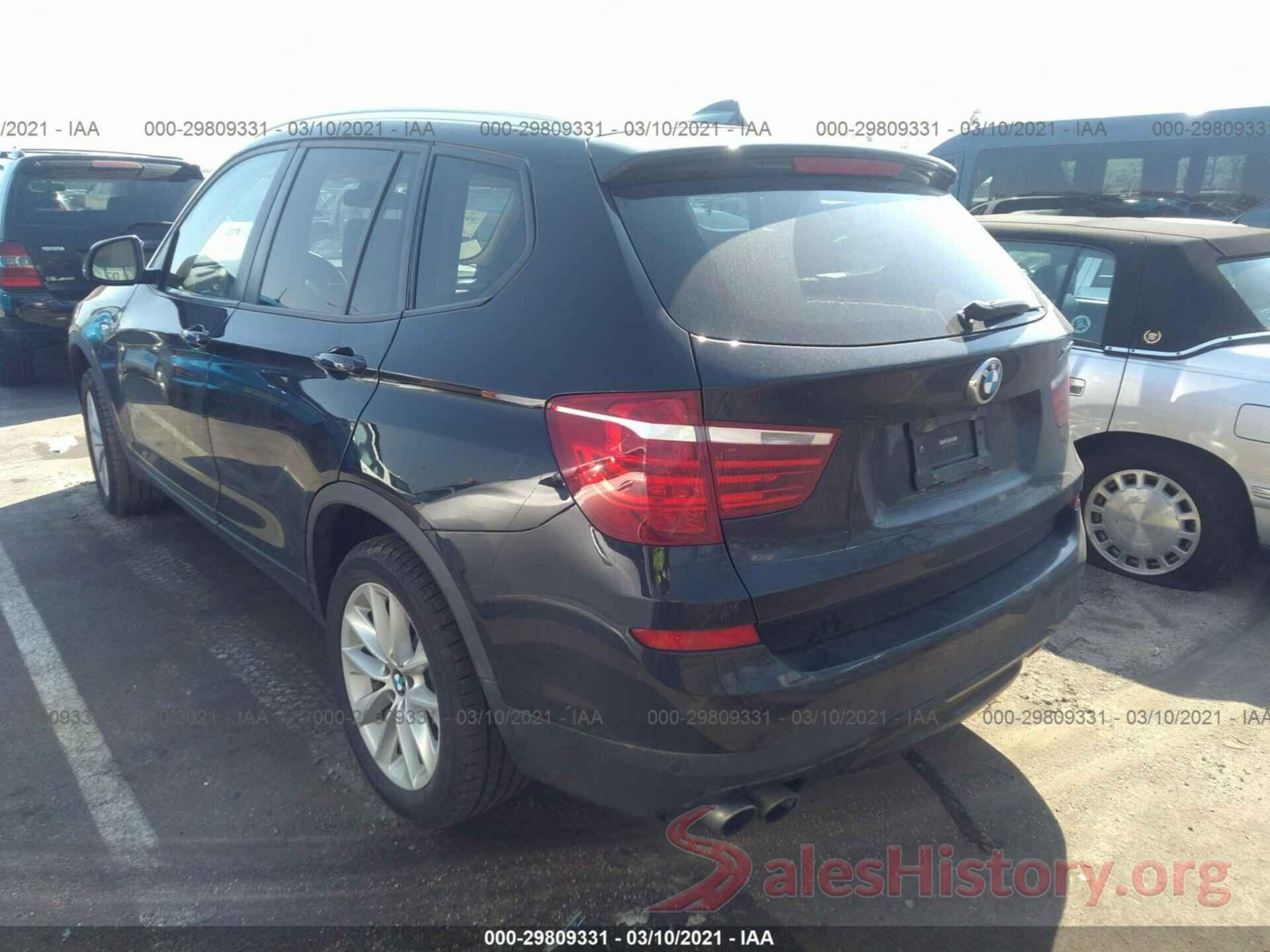 5UXWX9C53G0D88533 2016 BMW X3