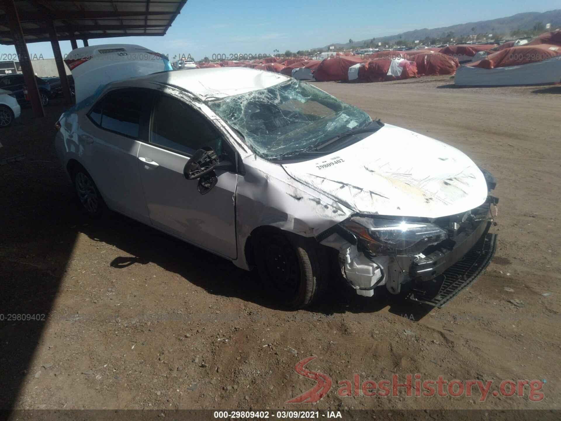 2T1BURHE8KC227334 2019 TOYOTA COROLLA