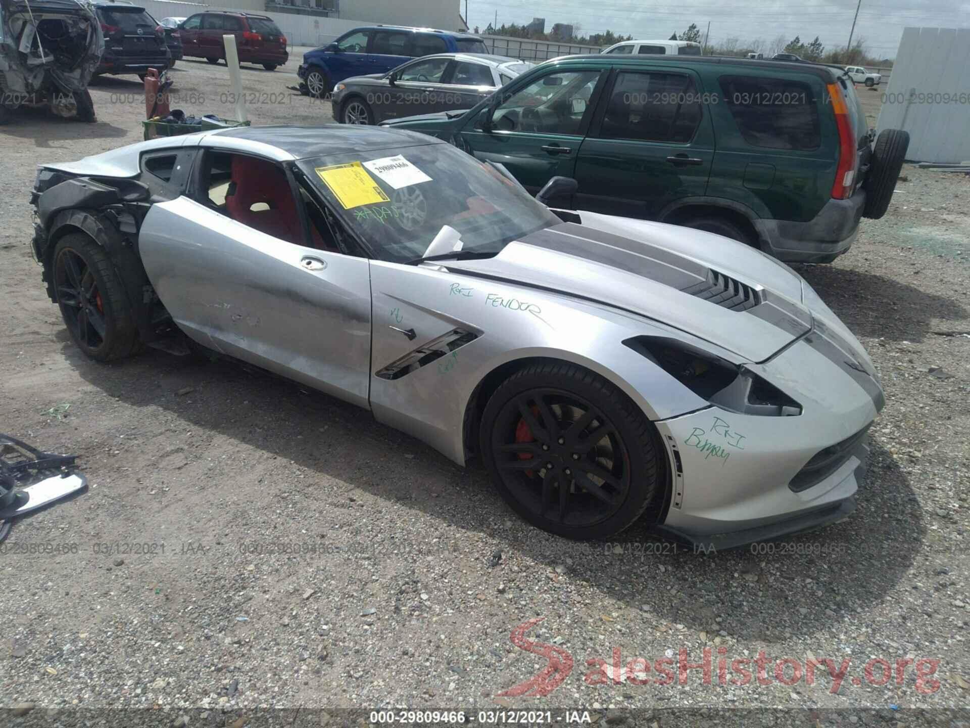 1G1YM2D7XJ5100095 2018 CHEVROLET CORVETTE