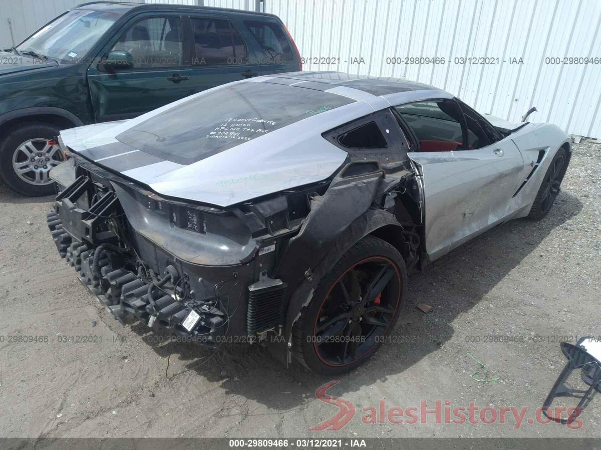 1G1YM2D7XJ5100095 2018 CHEVROLET CORVETTE