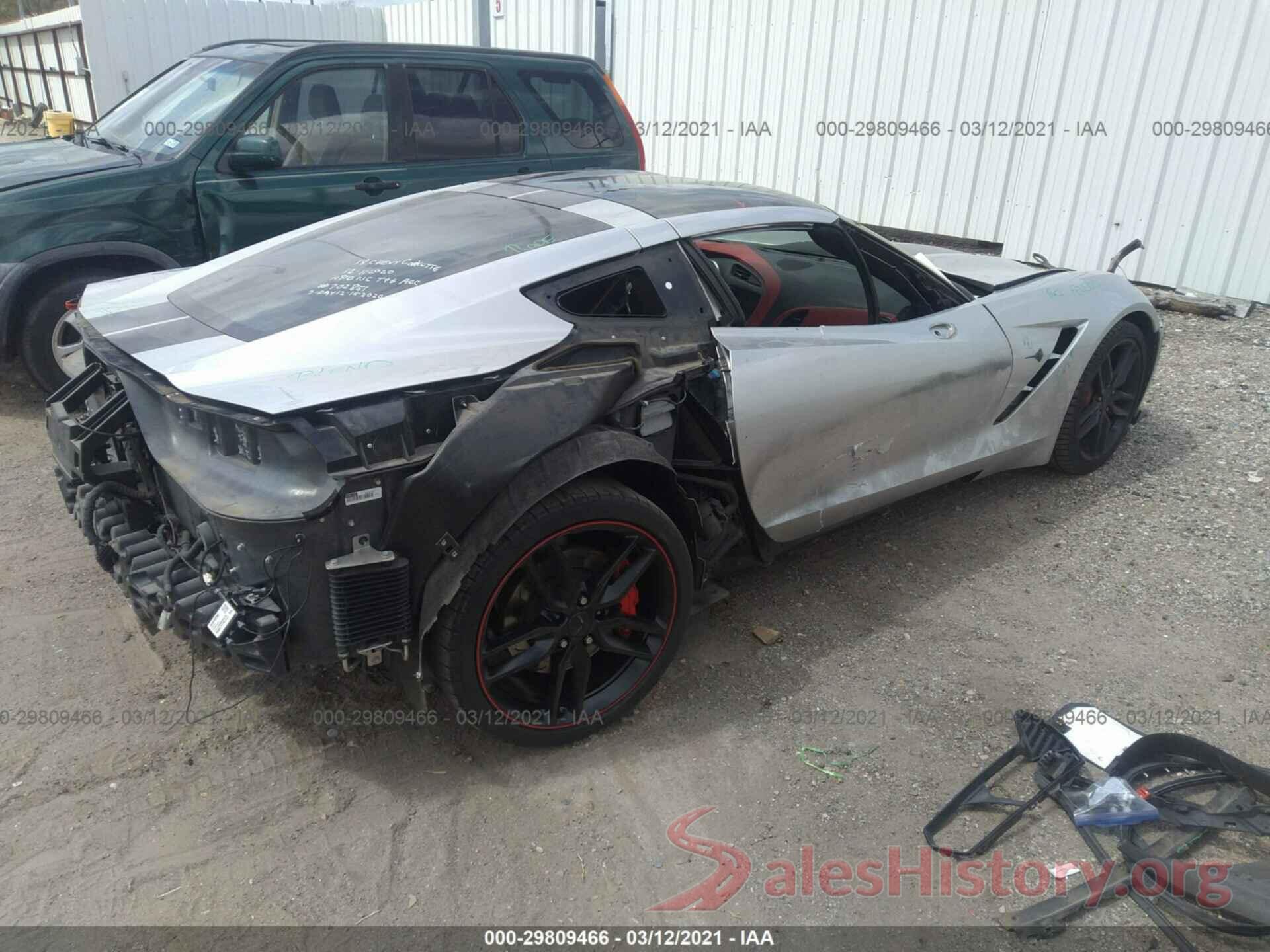 1G1YM2D7XJ5100095 2018 CHEVROLET CORVETTE