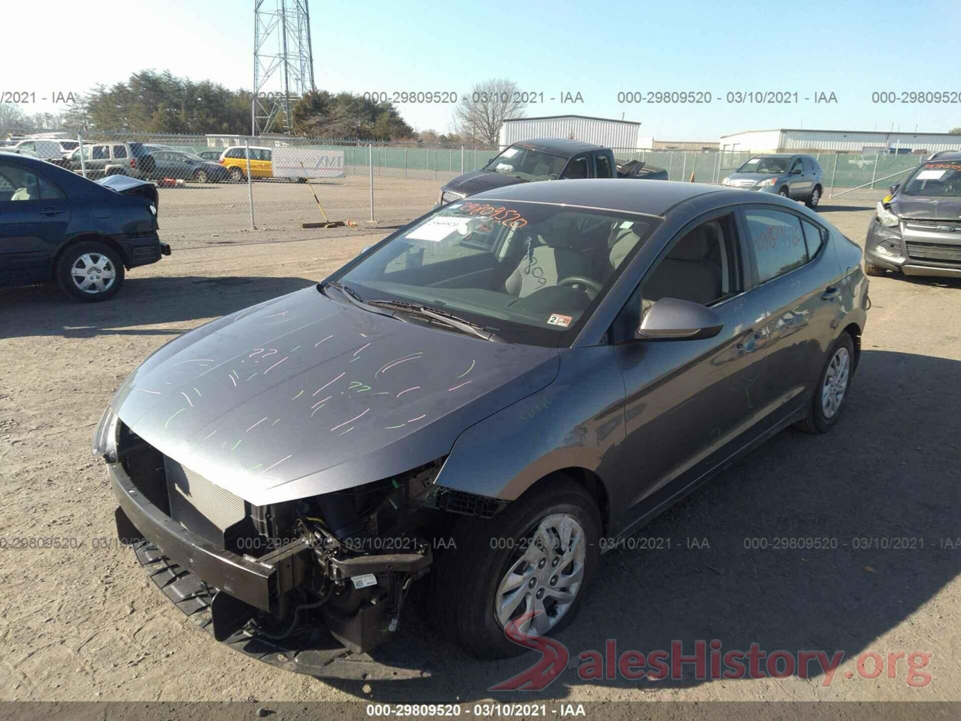 5NPD74LF5KH440502 2019 HYUNDAI ELANTRA