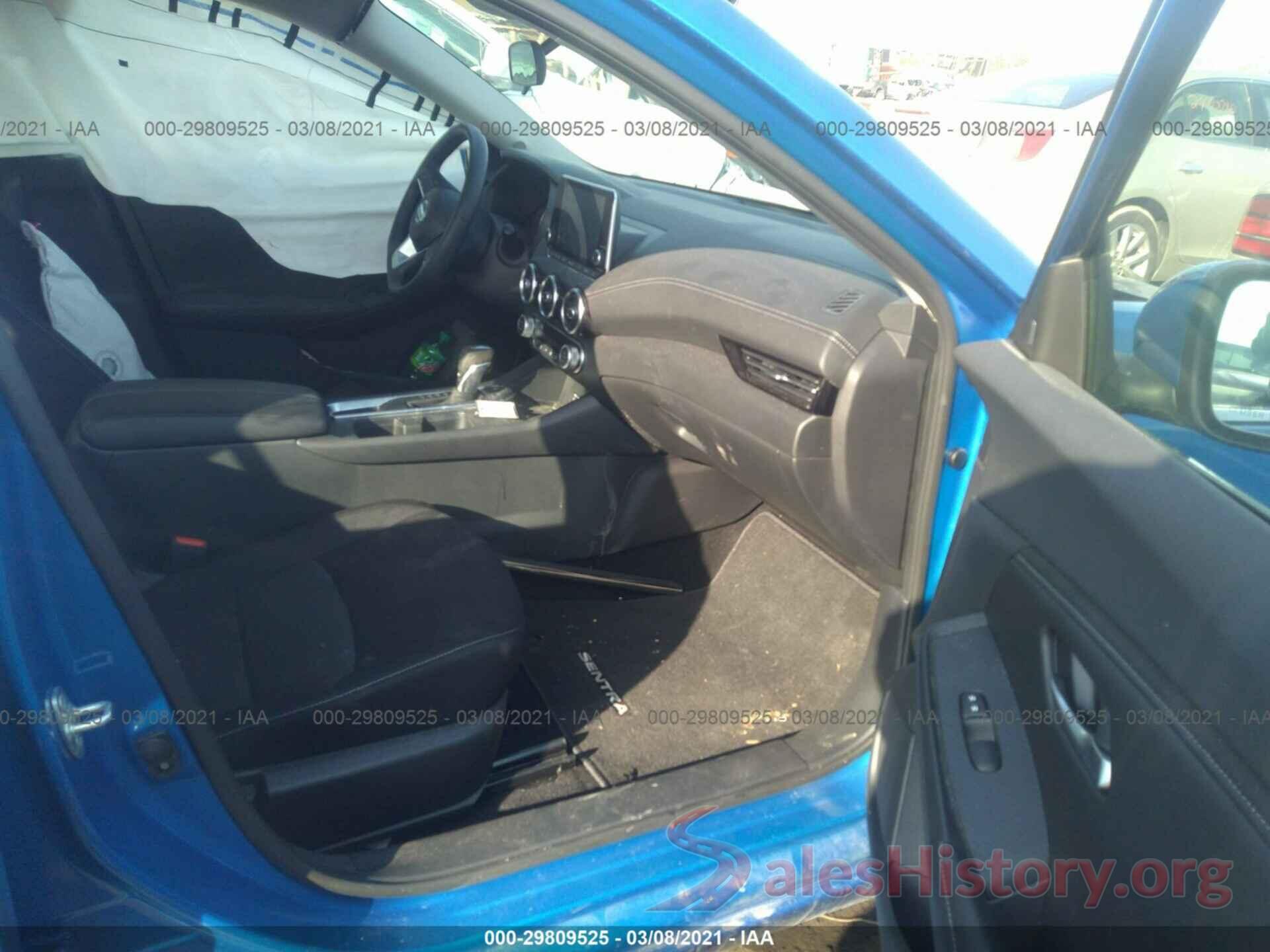 3N1AB8CVXLY233143 2020 NISSAN SENTRA