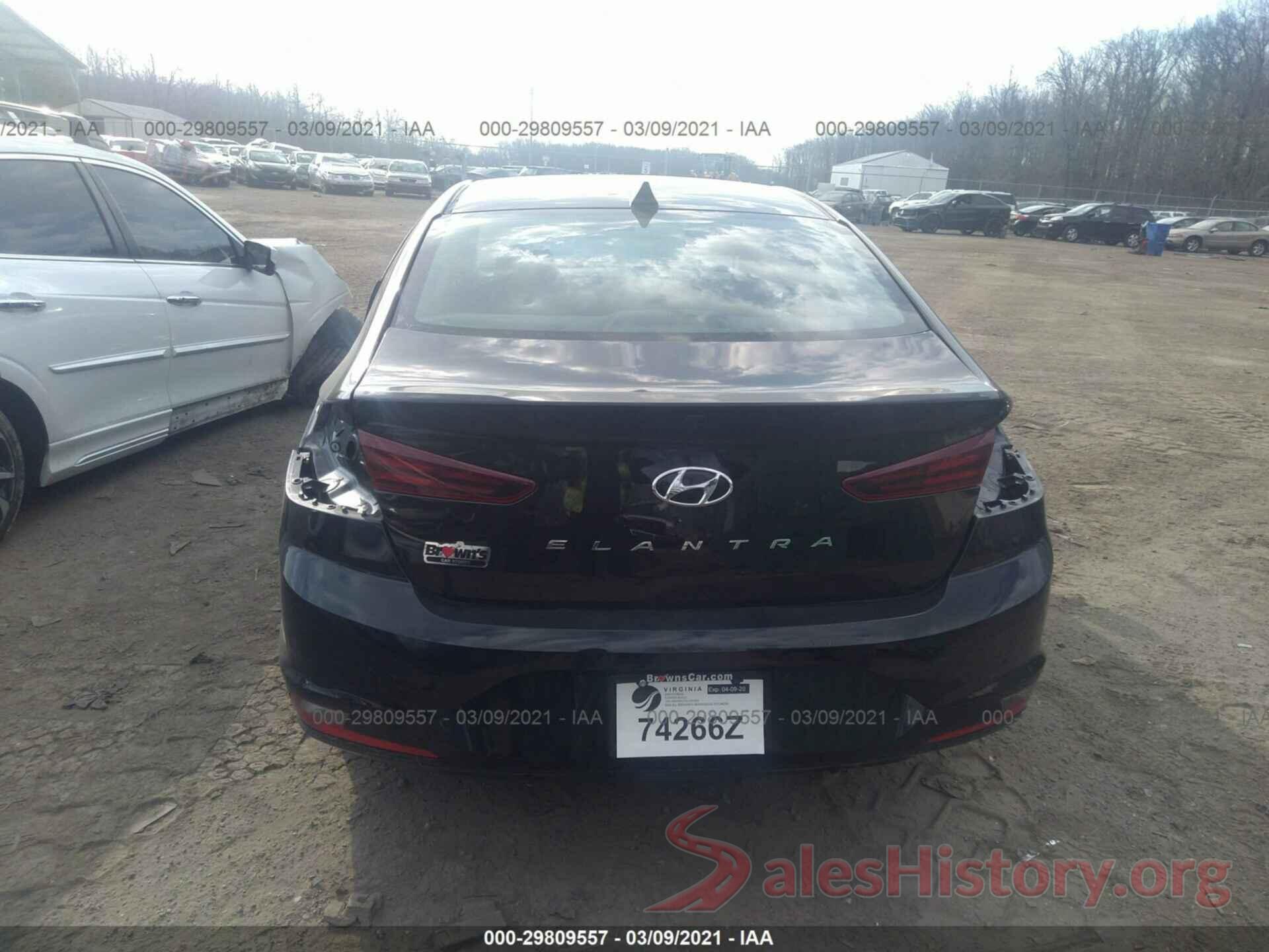 KMHD84LF4LU951845 2020 HYUNDAI ELANTRA