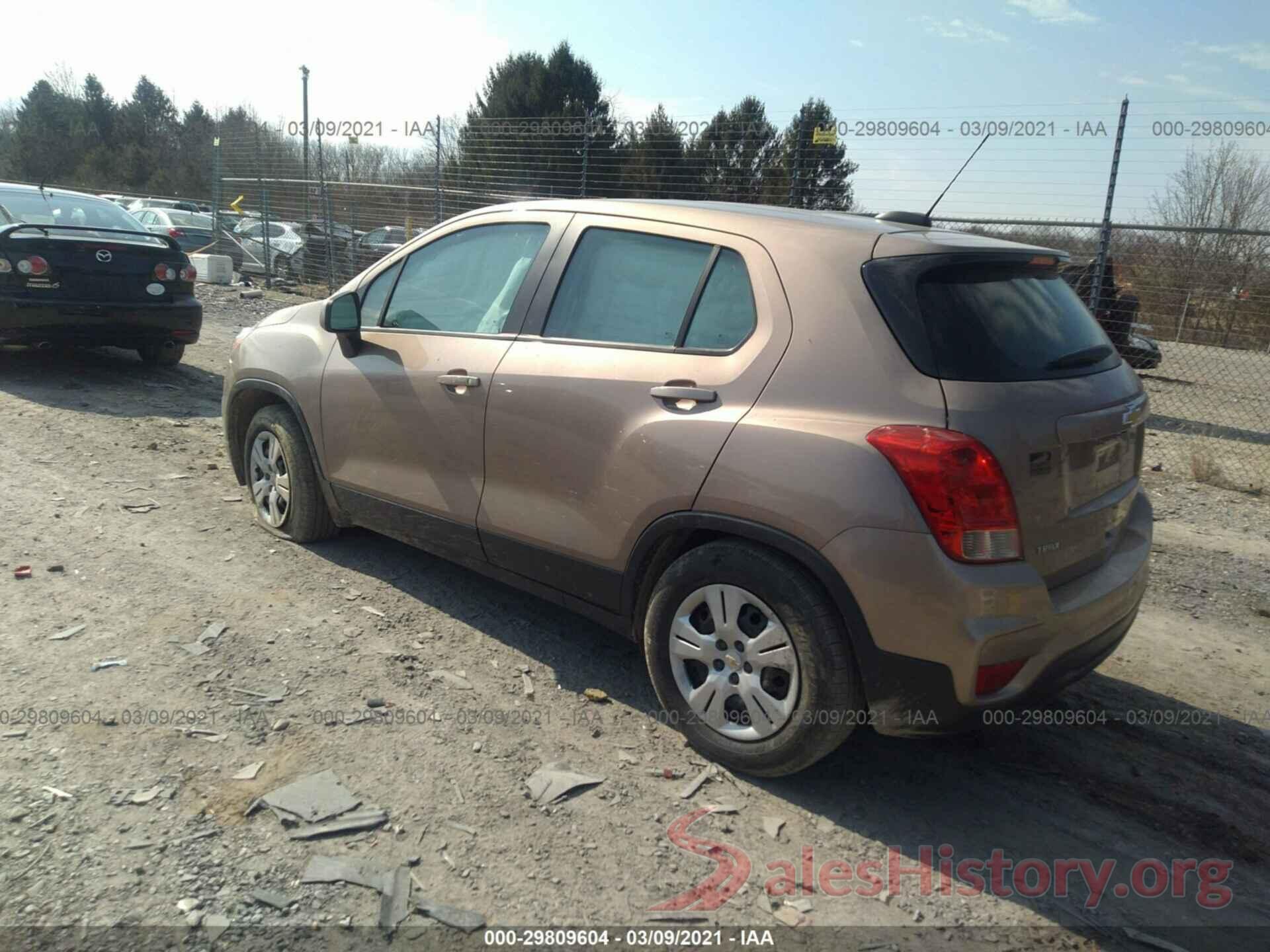 3GNCJKSB6JL319614 2018 CHEVROLET TRAX