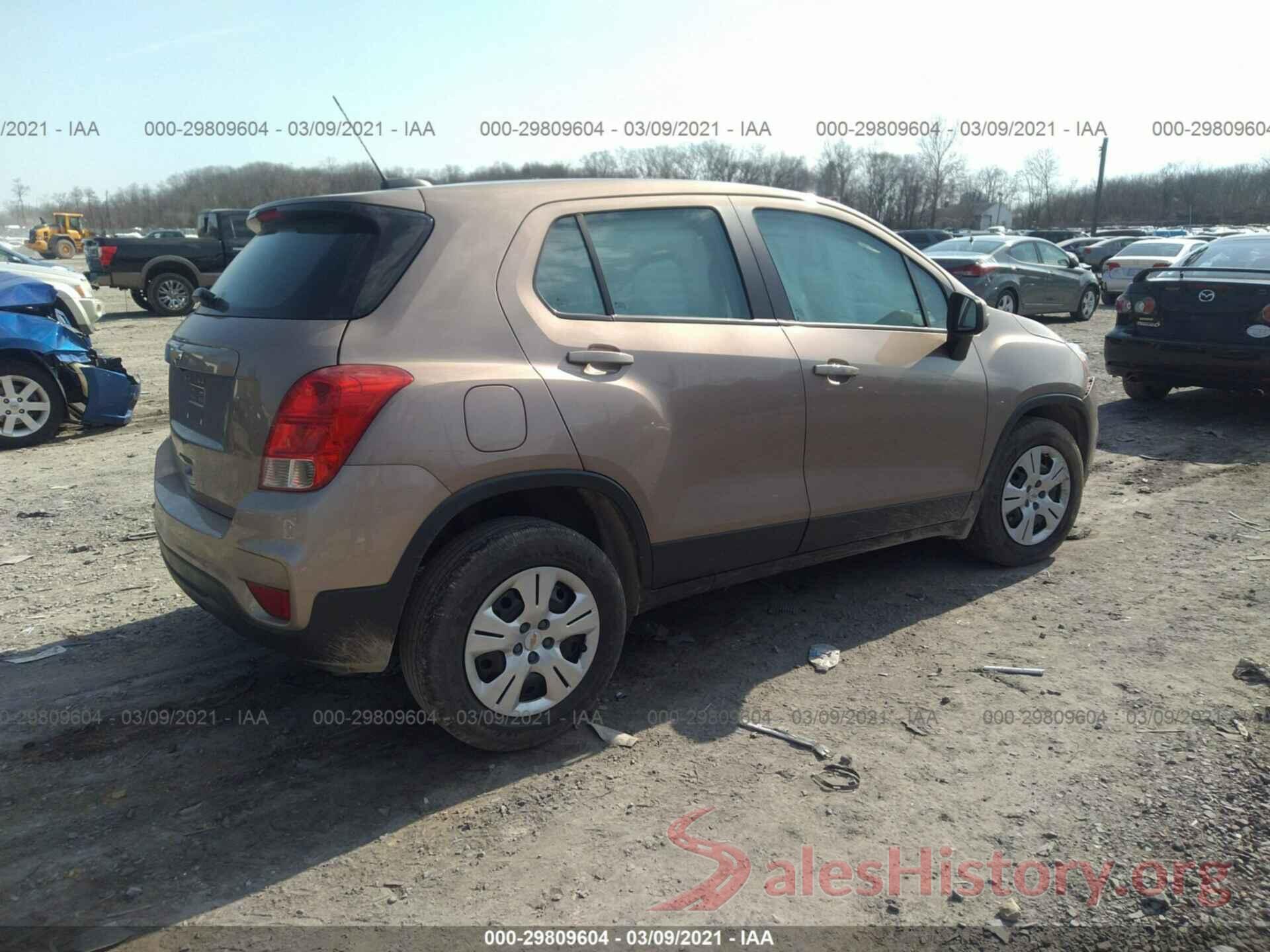 3GNCJKSB6JL319614 2018 CHEVROLET TRAX