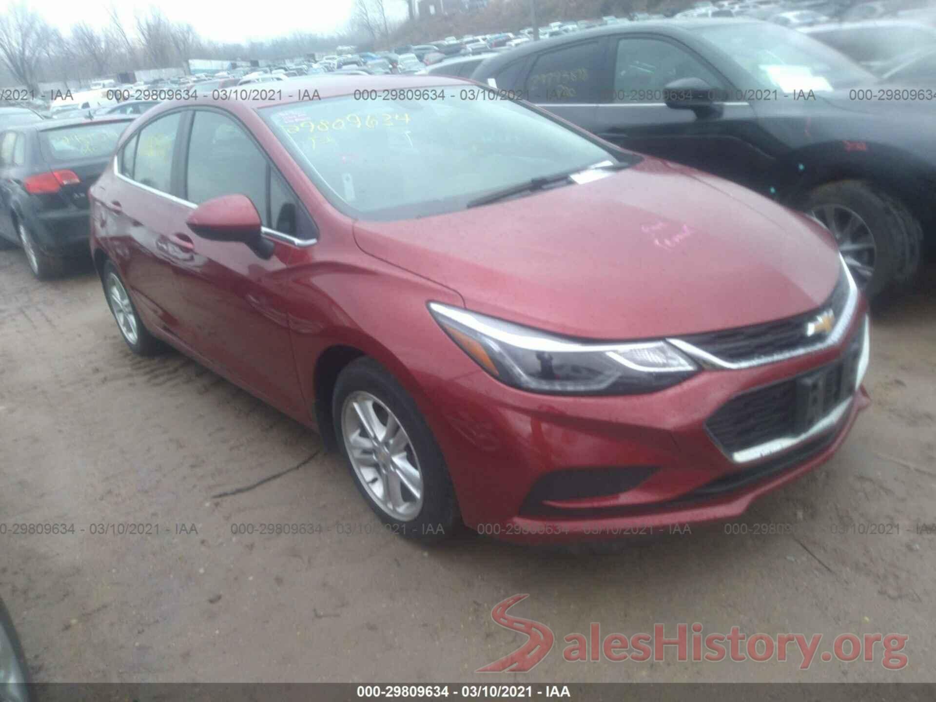 3G1BE6SM8HS599420 2017 CHEVROLET CRUZE