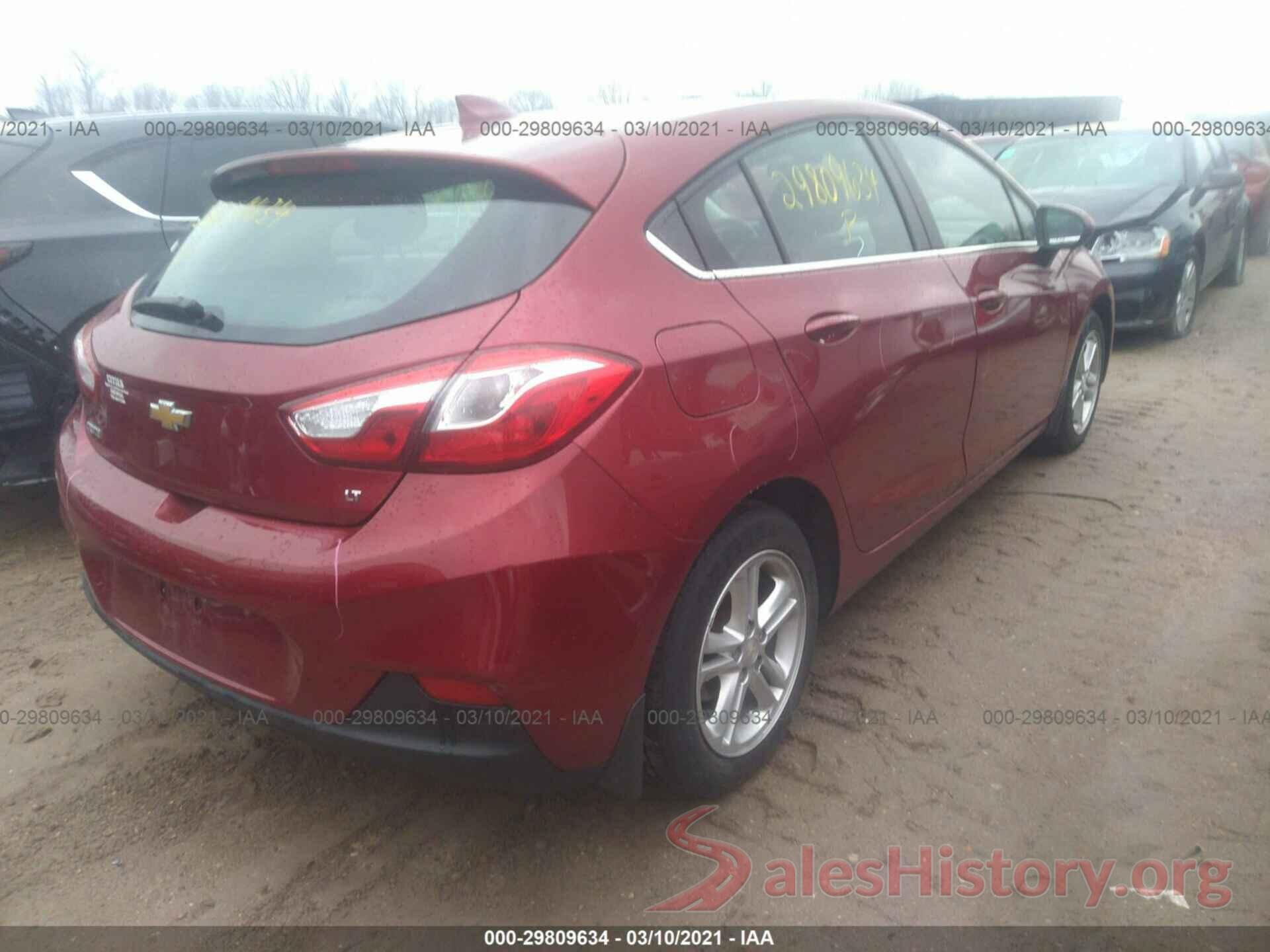 3G1BE6SM8HS599420 2017 CHEVROLET CRUZE