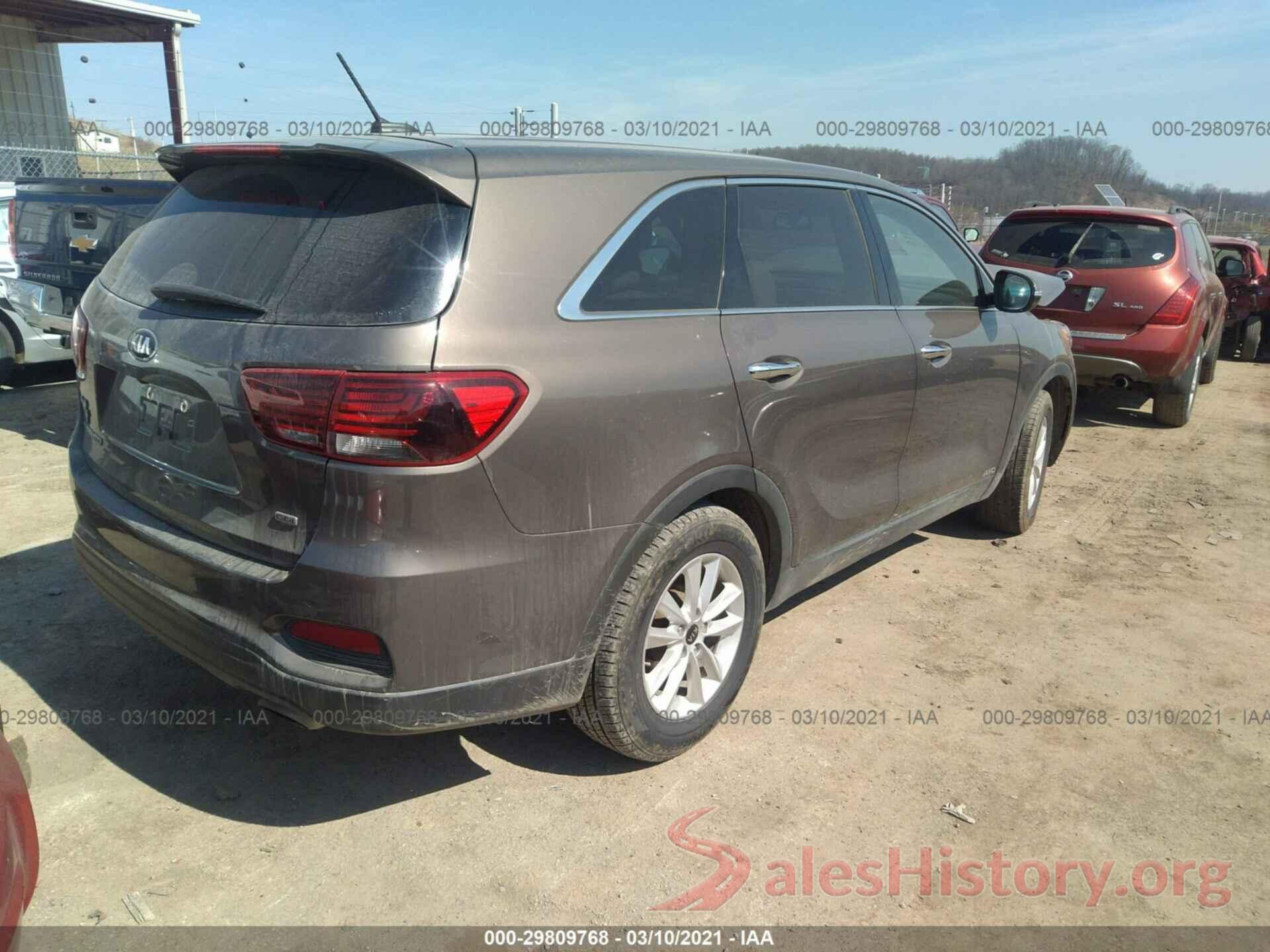 5XYPGDA32KG492537 2019 KIA SORENTO