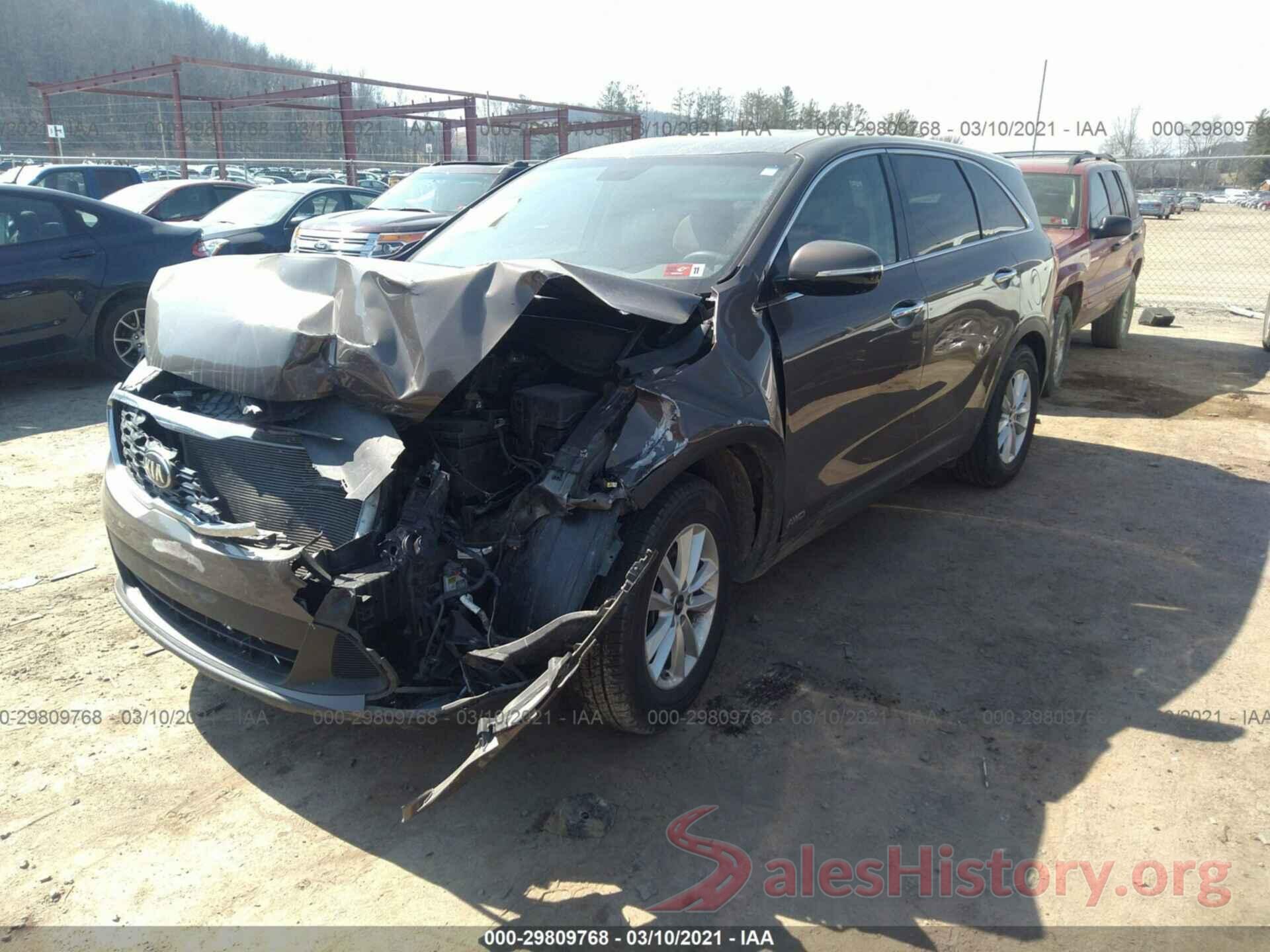 5XYPGDA32KG492537 2019 KIA SORENTO