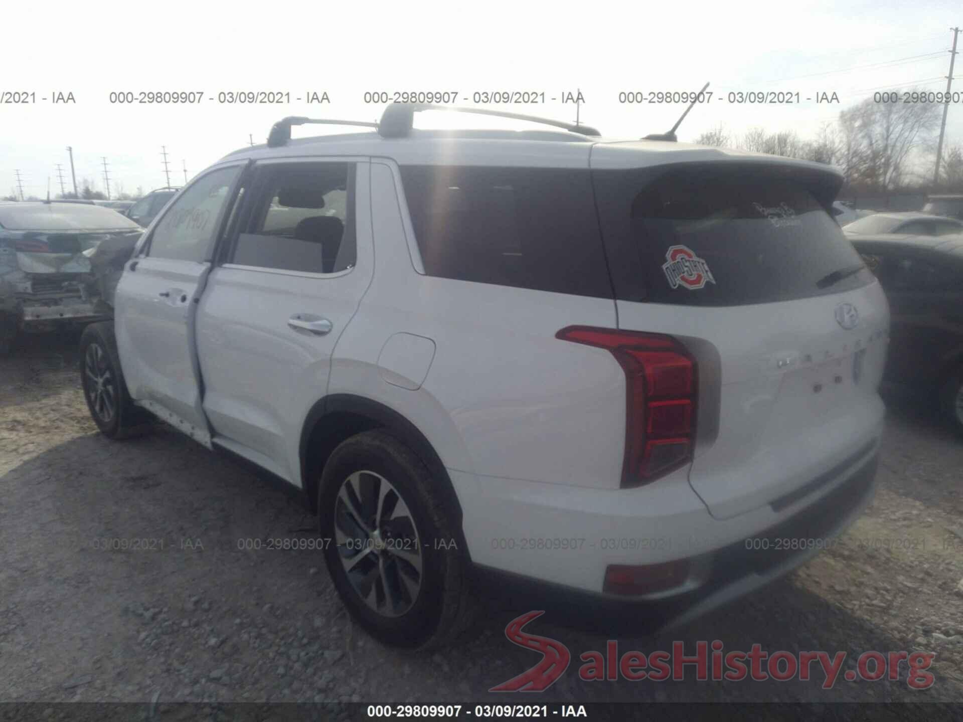 KM8R2DHE0MU191342 2021 HYUNDAI PALISADE