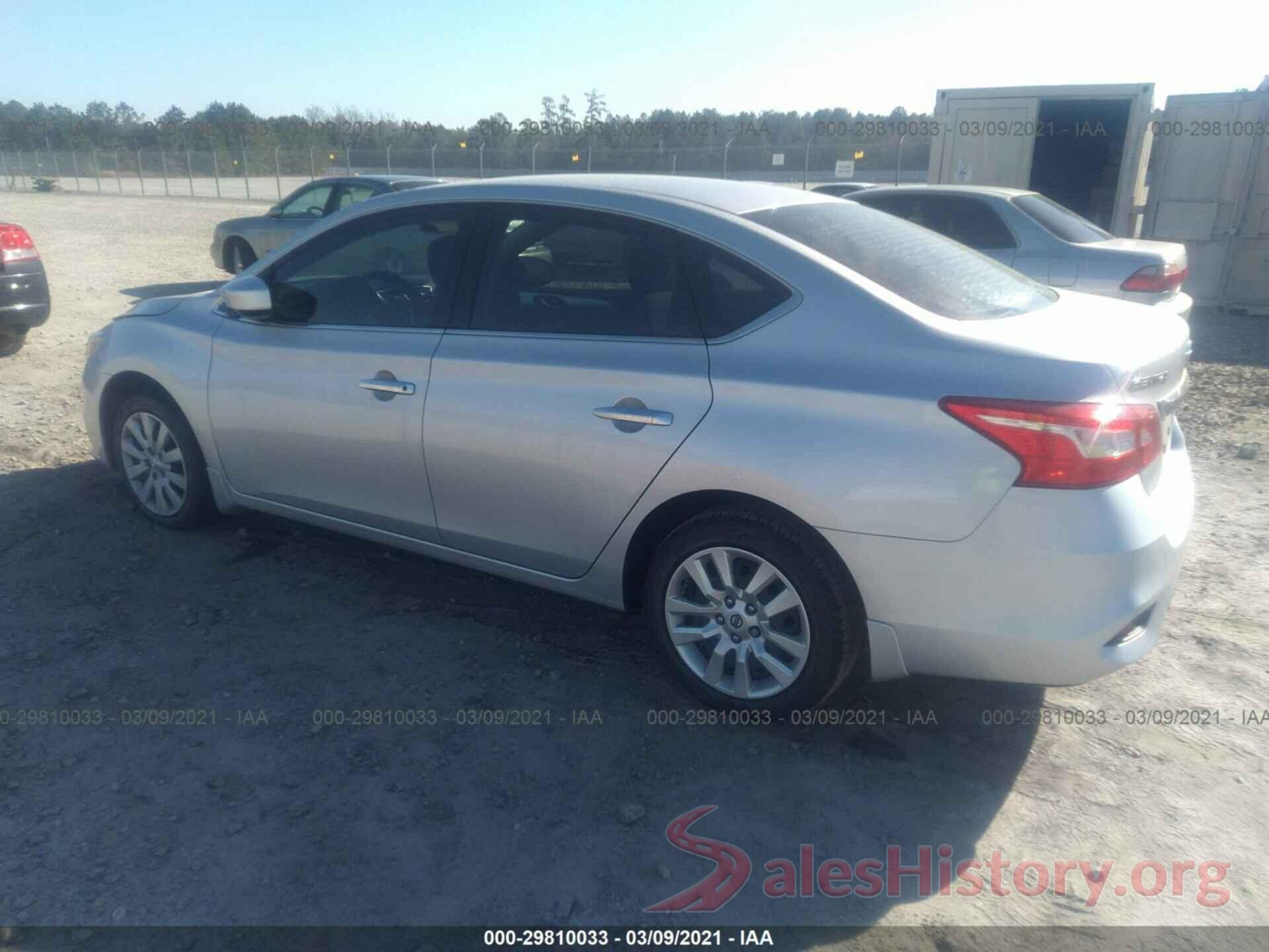 3N1AB7AP6GY311714 2016 NISSAN SENTRA