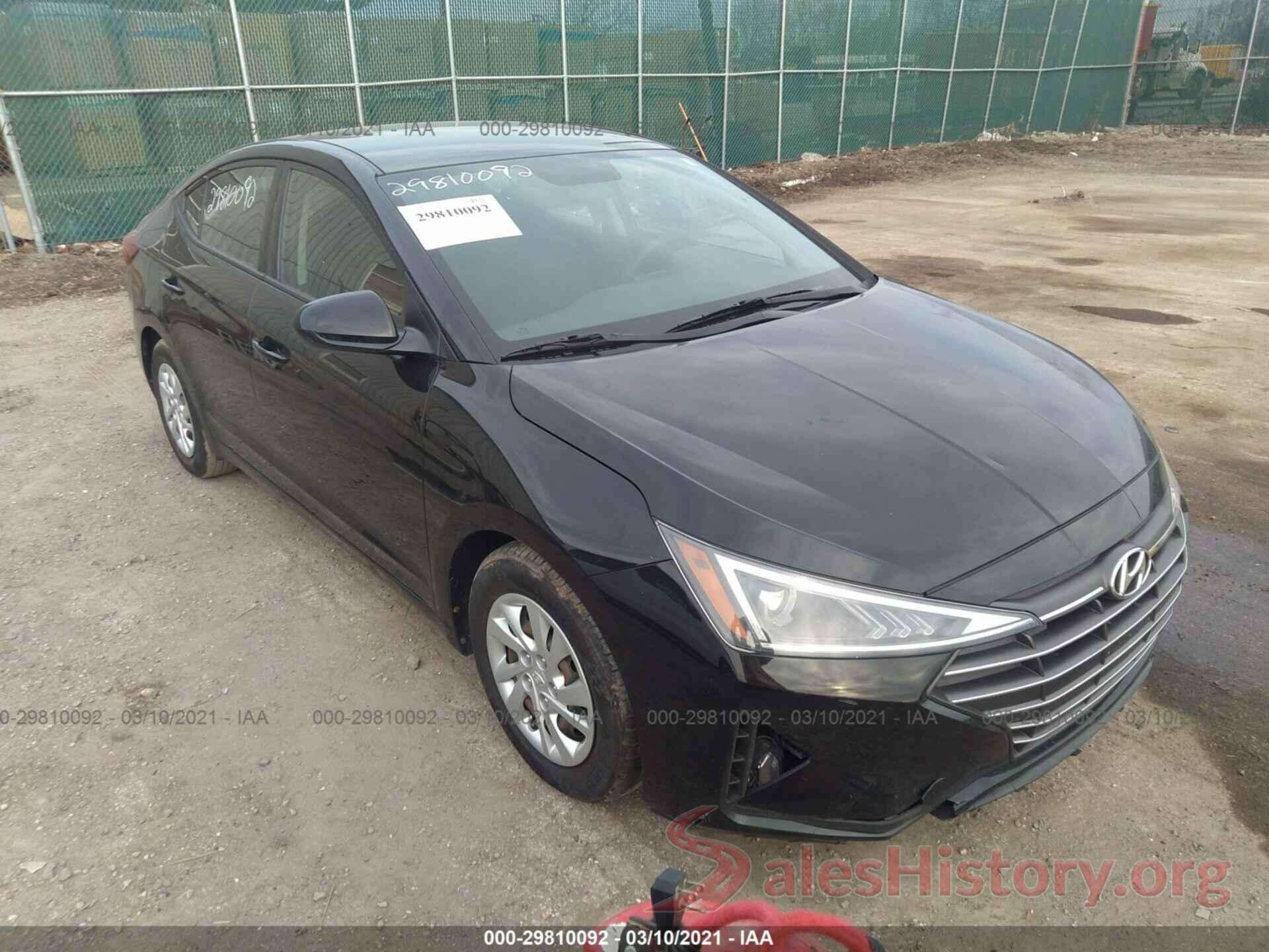 5NPD74LF1KH476946 2019 HYUNDAI ELANTRA