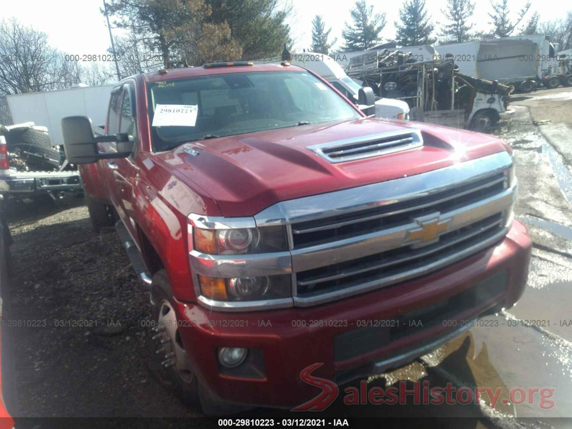 1GC4K1EY8JF157337 2018 CHEVROLET SILVERADO