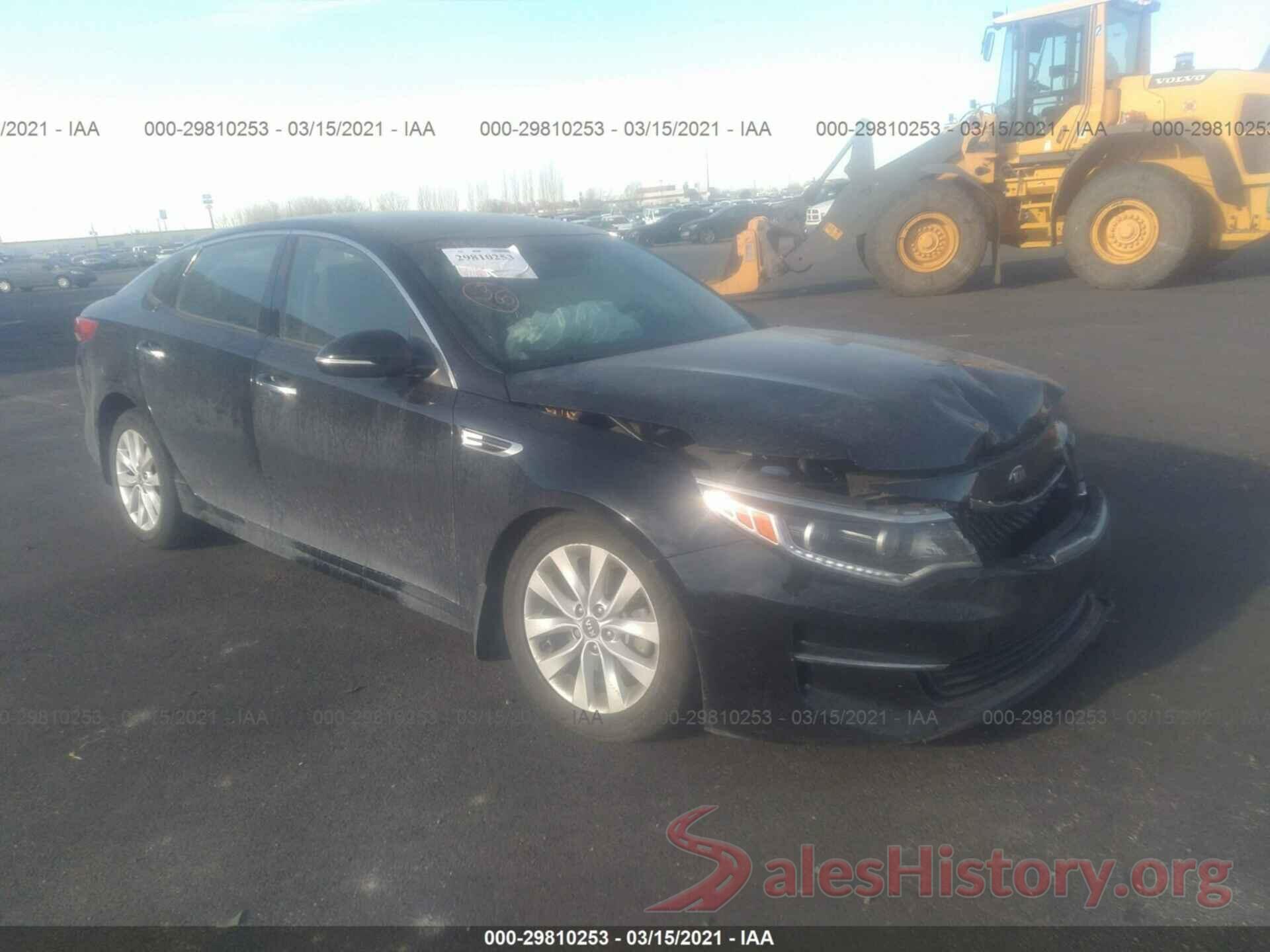 5XXGU4L32GG040623 2016 KIA OPTIMA