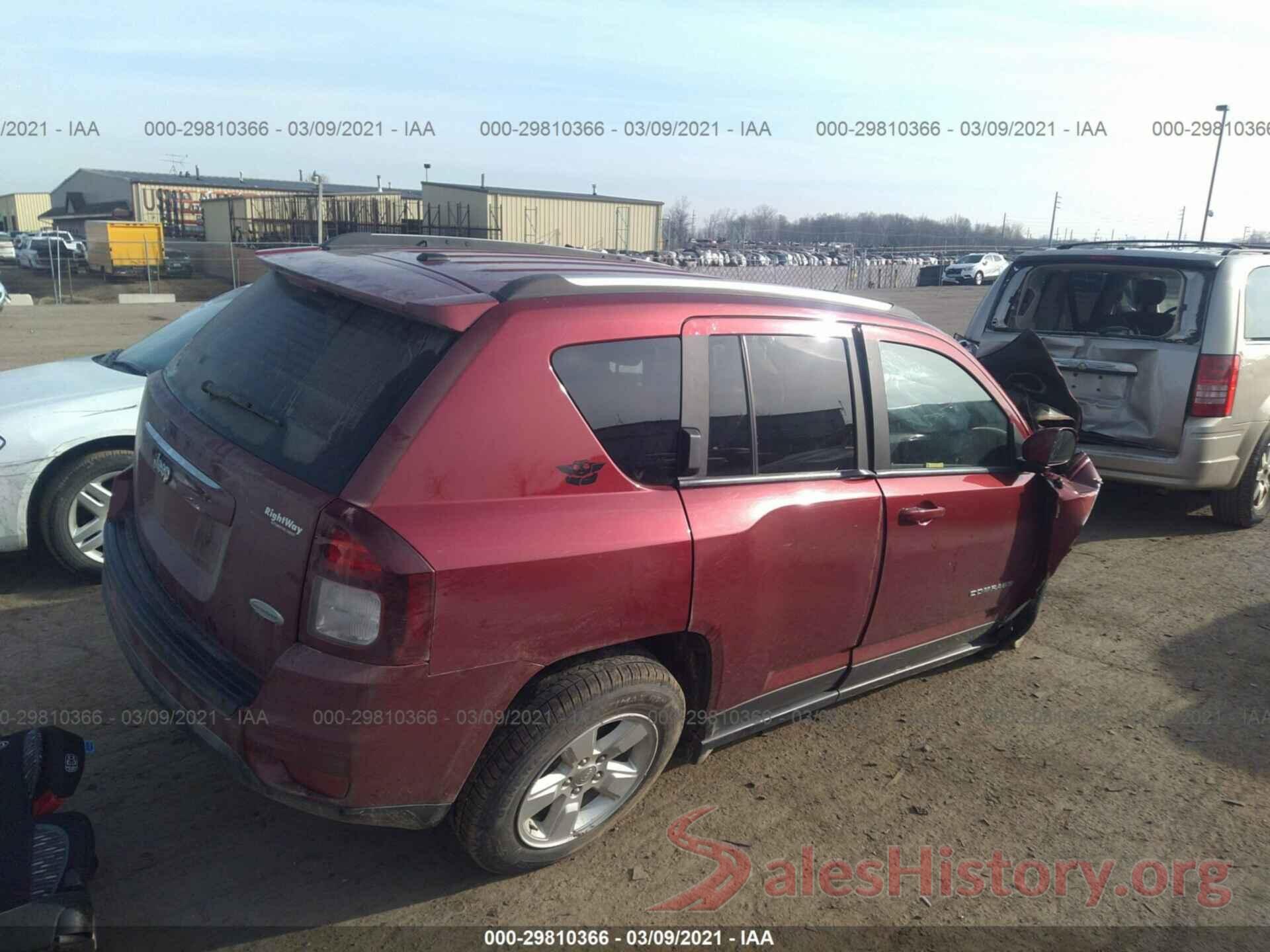 1C4NJCEB9HD198693 2017 JEEP COMPASS