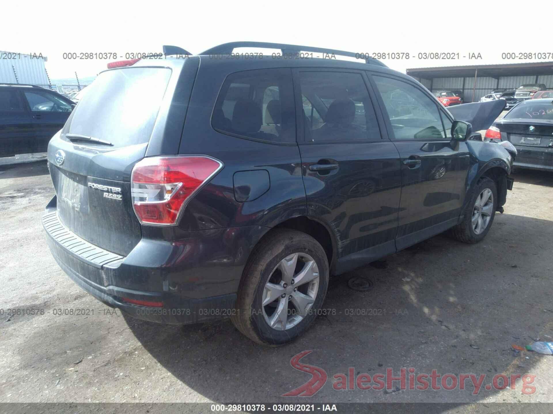 JF2SJADC9GH542632 2016 SUBARU FORESTER