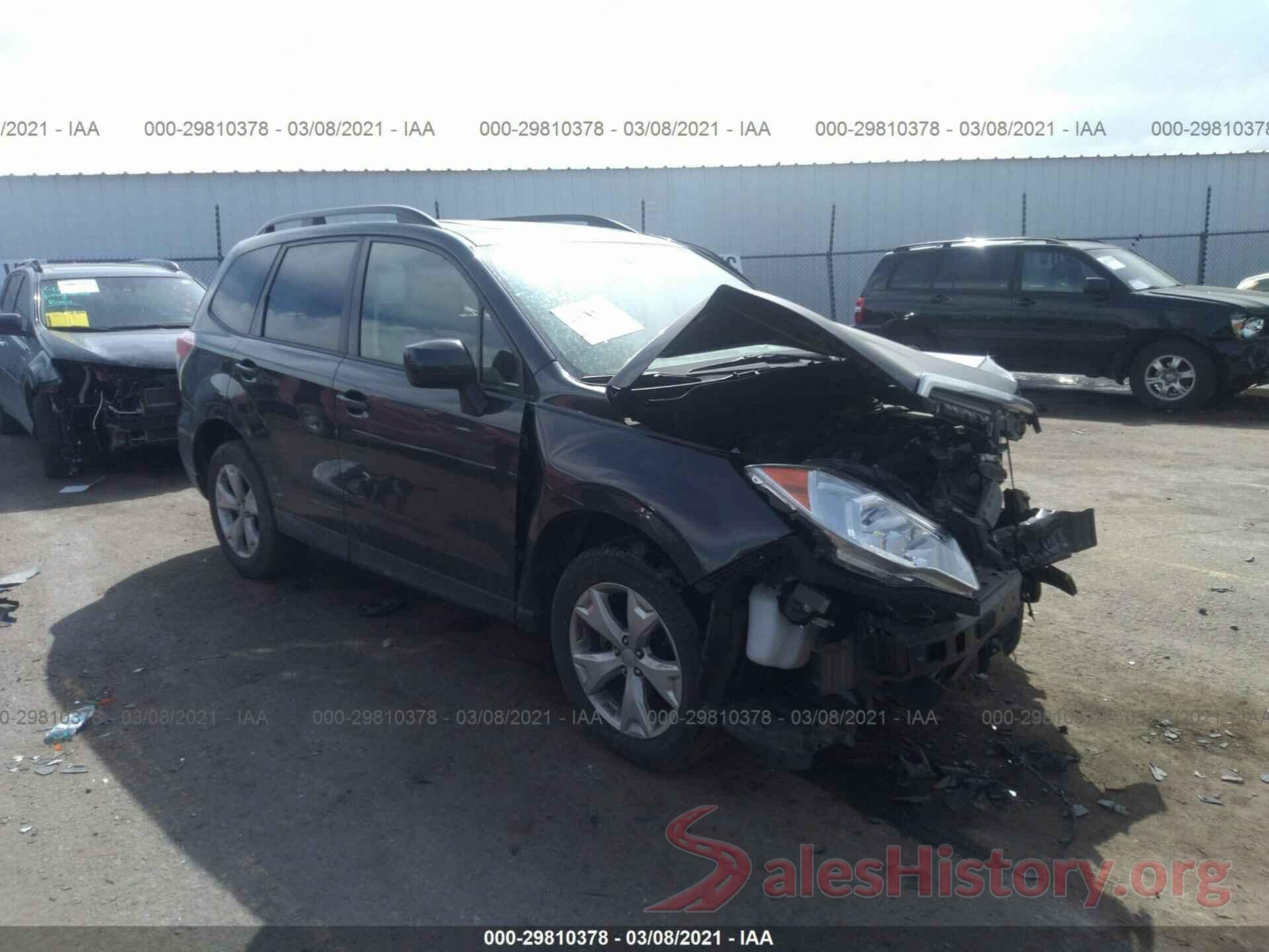 JF2SJADC9GH542632 2016 SUBARU FORESTER