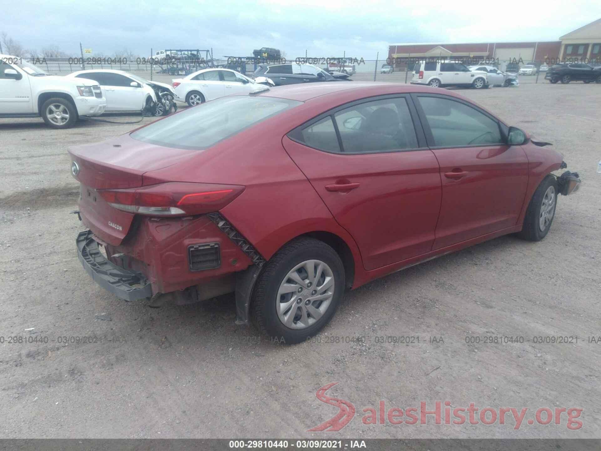 KMHD74LF5HU124608 2017 HYUNDAI ELANTRA