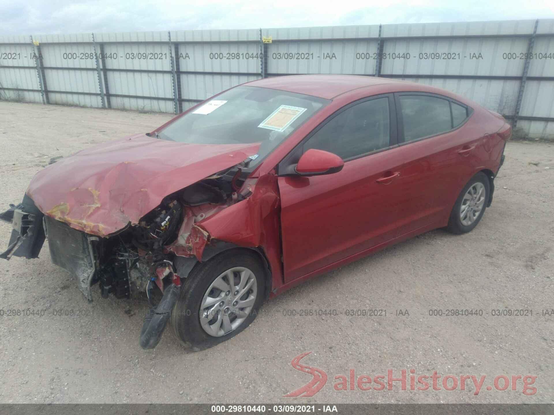 KMHD74LF5HU124608 2017 HYUNDAI ELANTRA