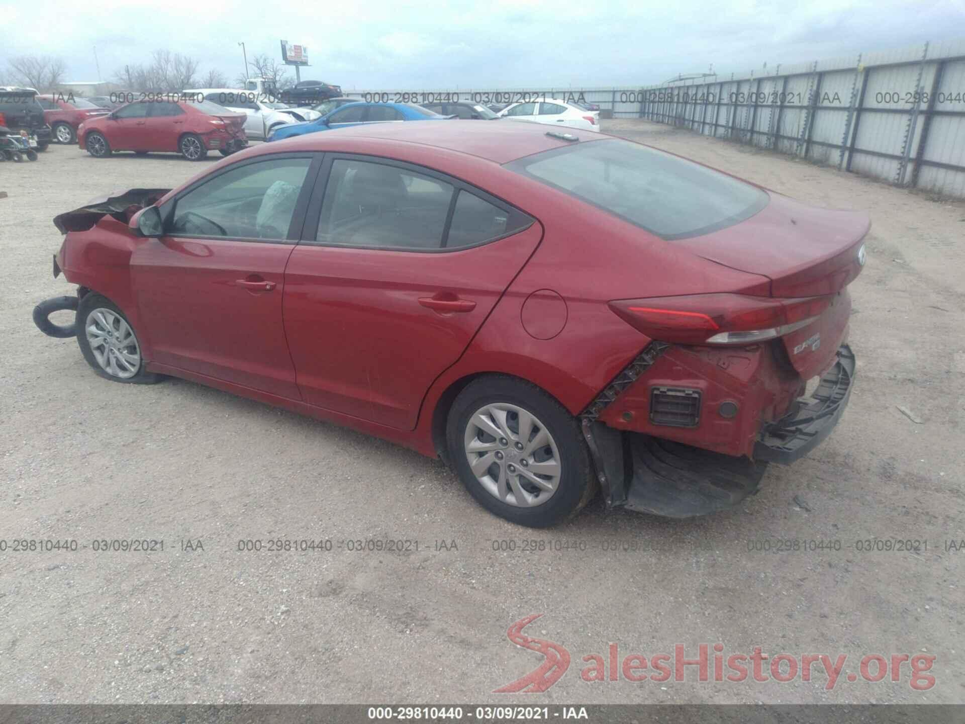 KMHD74LF5HU124608 2017 HYUNDAI ELANTRA