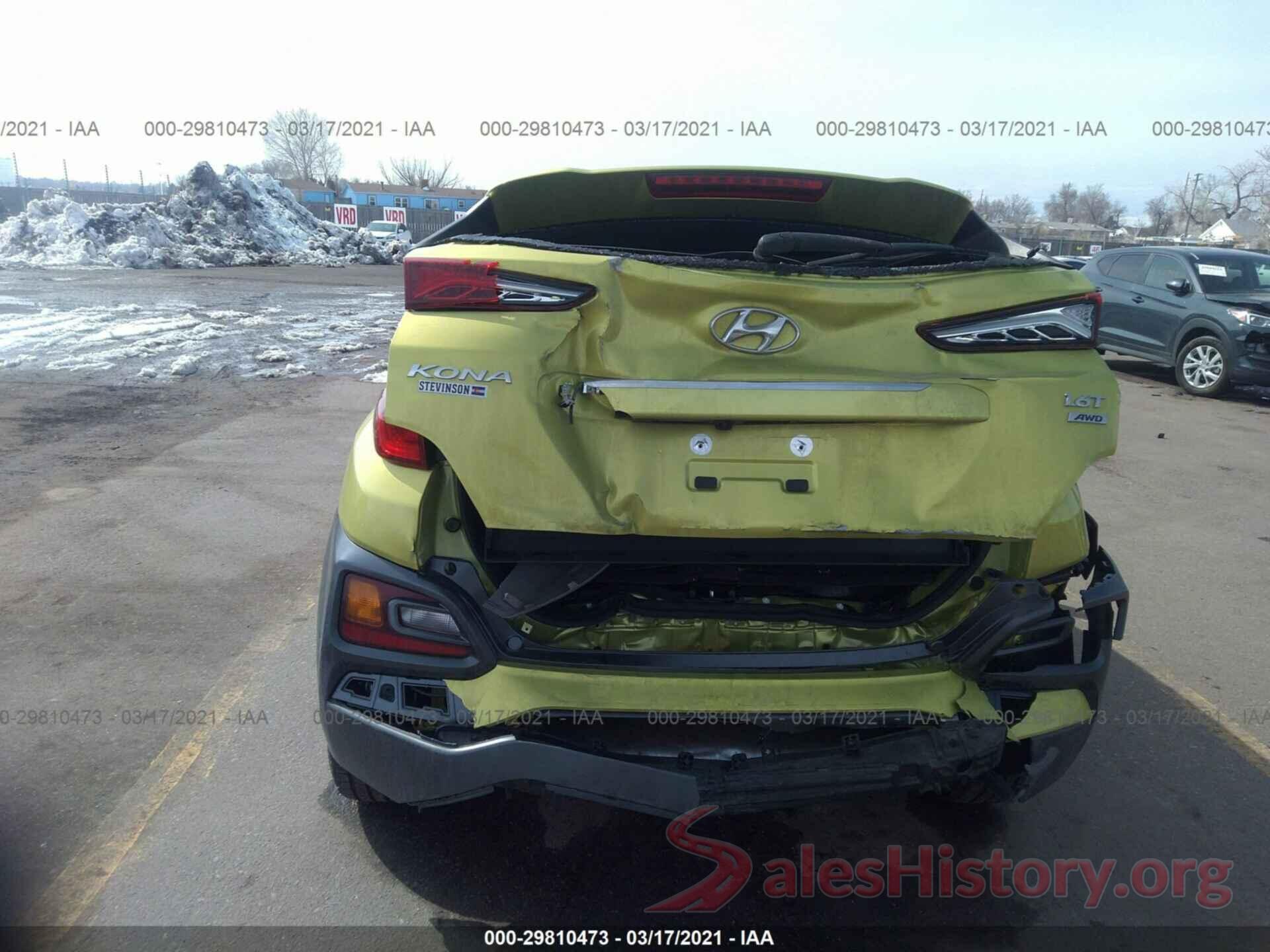 KM8K3CA55LU563498 2020 HYUNDAI KONA