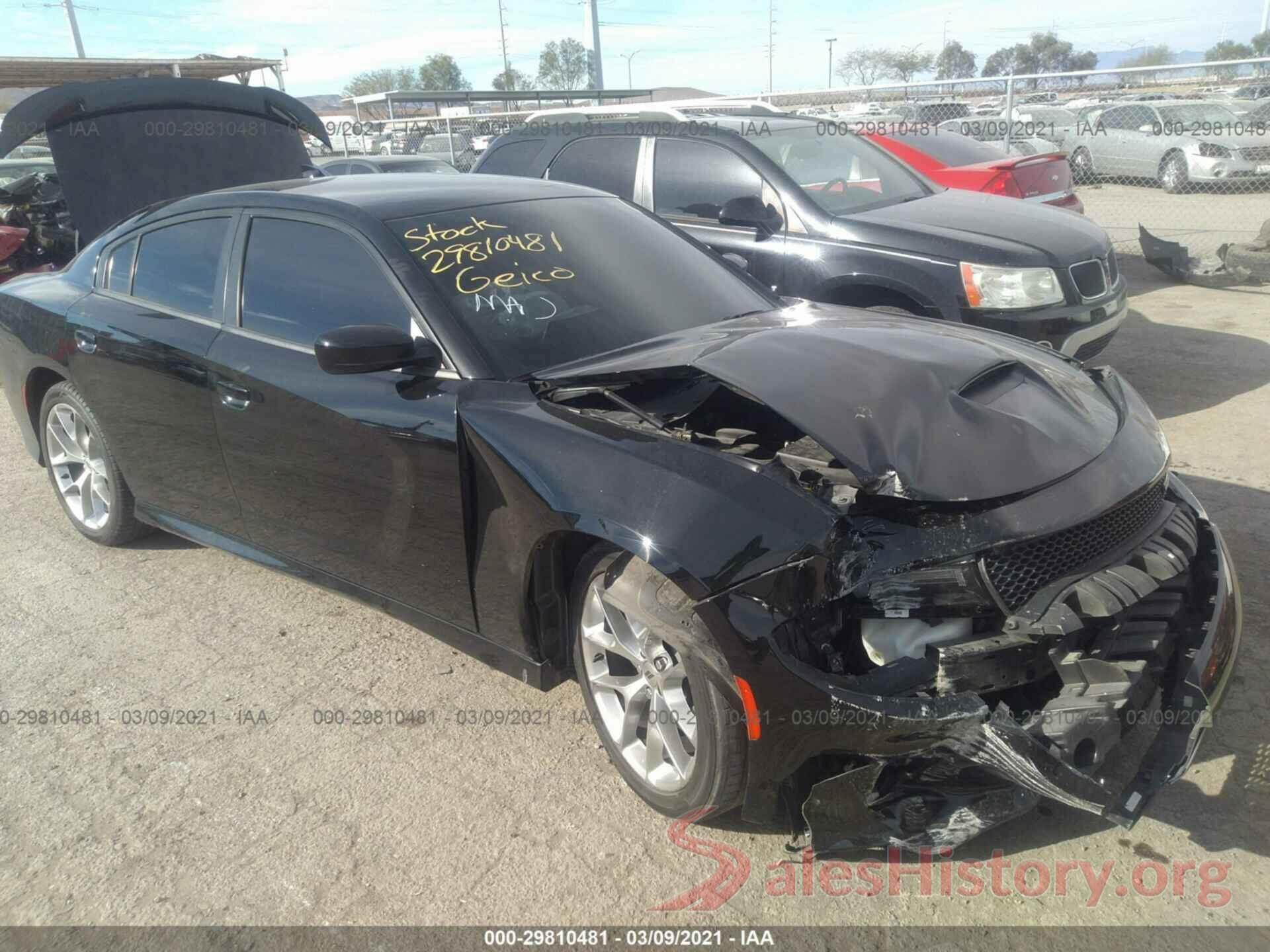 2C3CDXHG6KH673759 2019 DODGE CHARGER