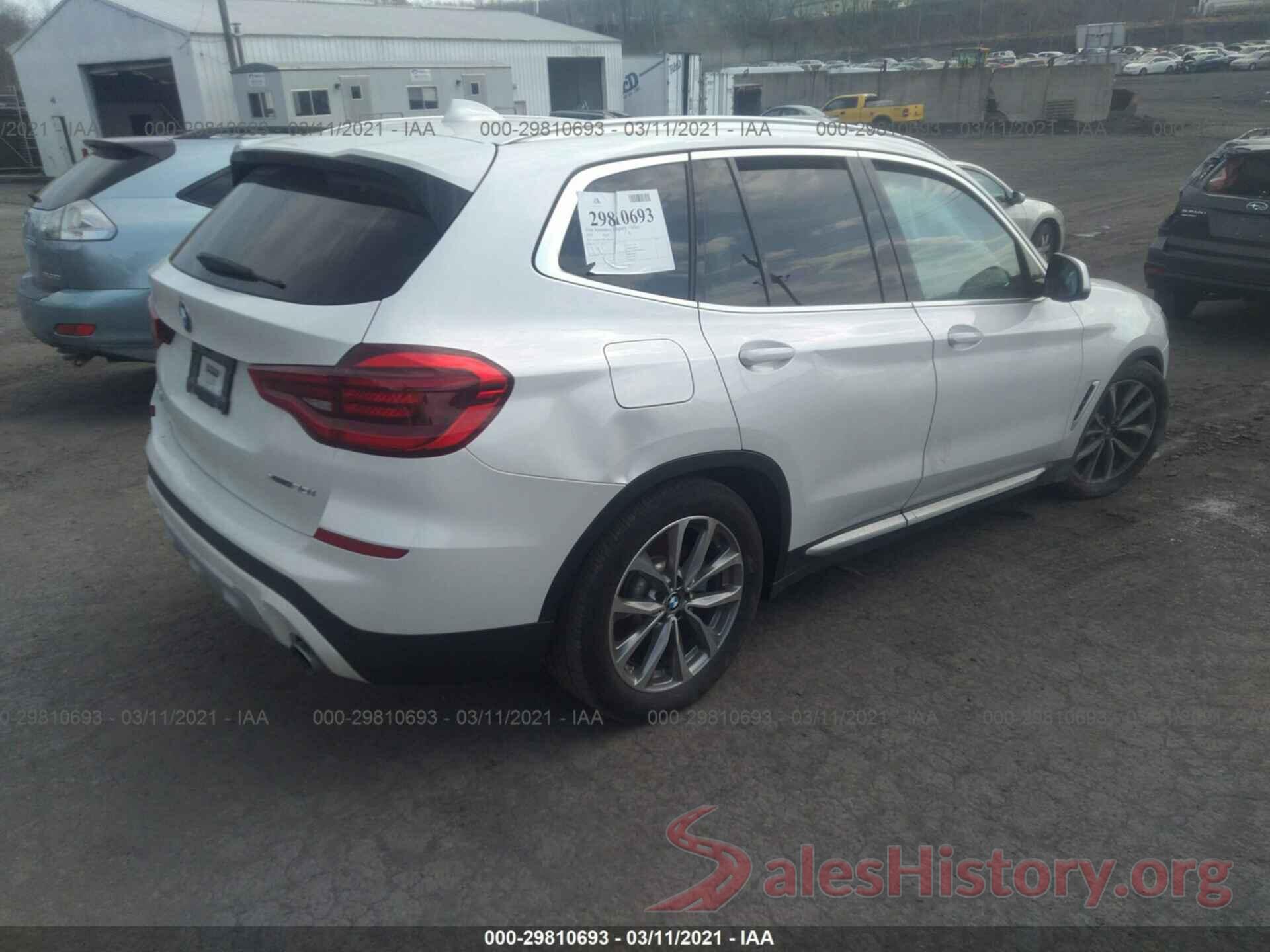 5UXTR9C55KLP85744 2019 BMW X3