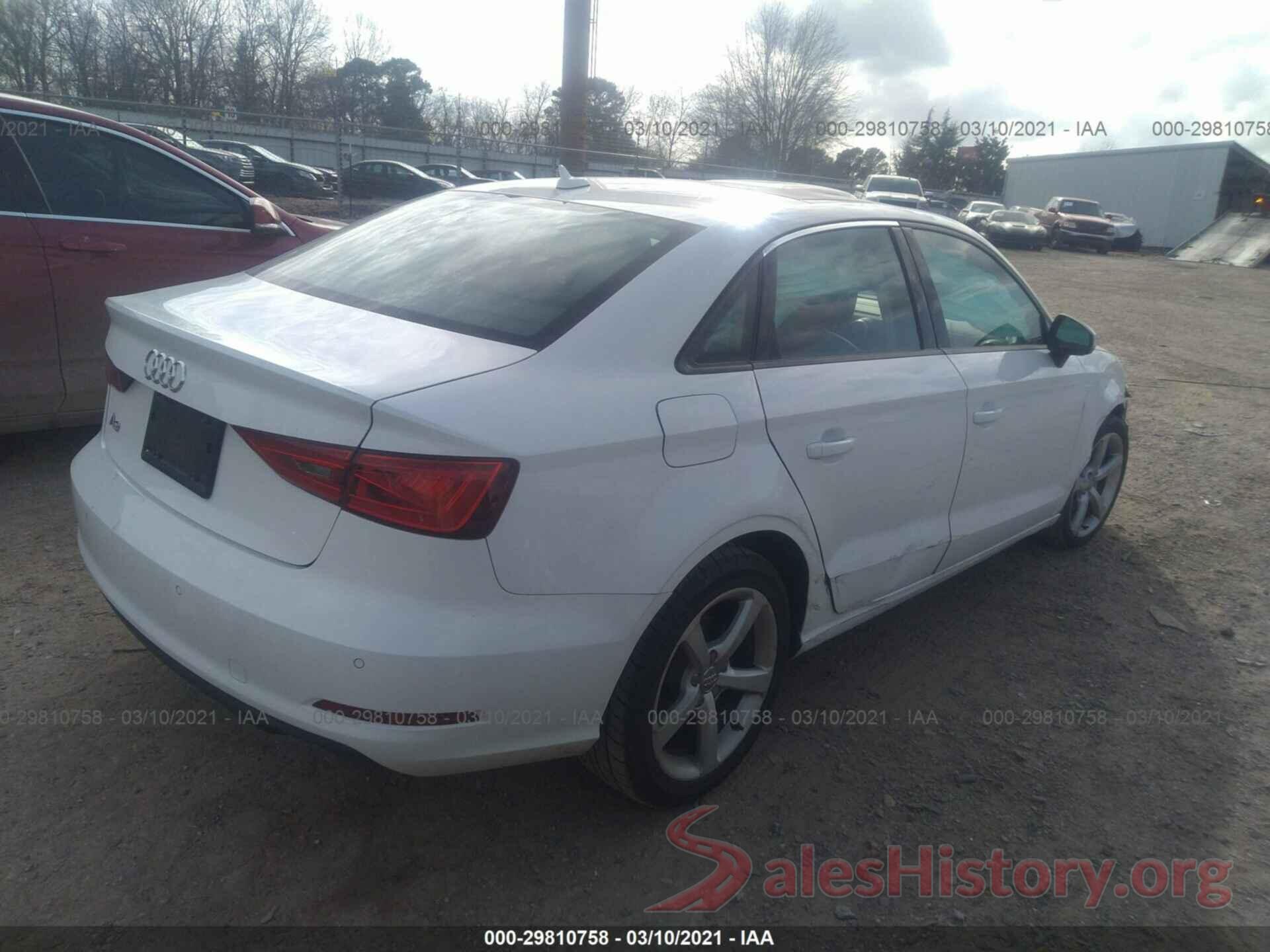 WAUA7GFFXG1055268 2016 AUDI A3