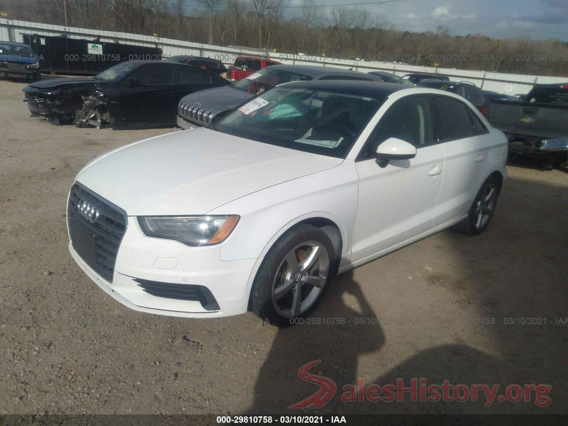 WAUA7GFFXG1055268 2016 AUDI A3