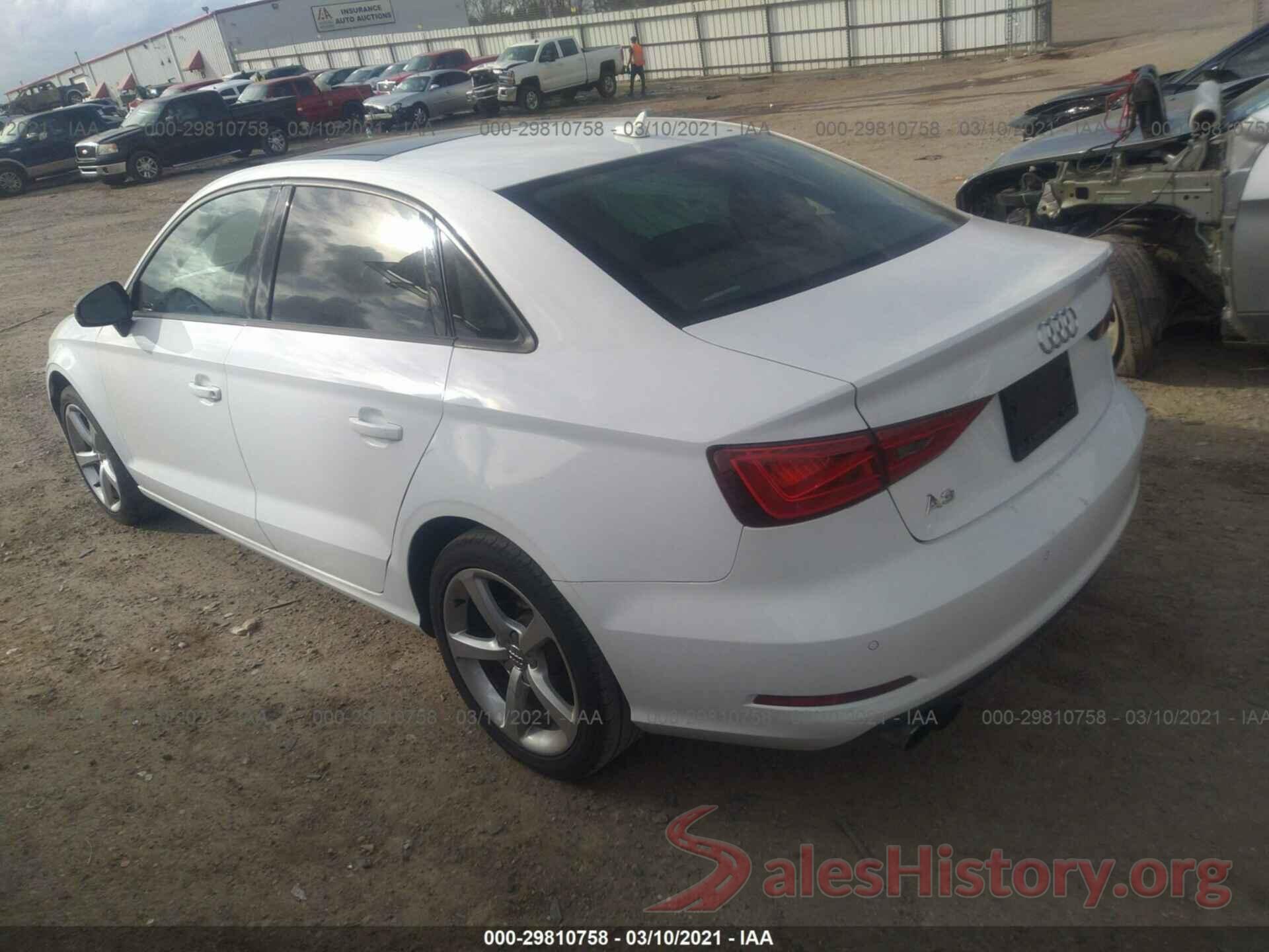 WAUA7GFFXG1055268 2016 AUDI A3