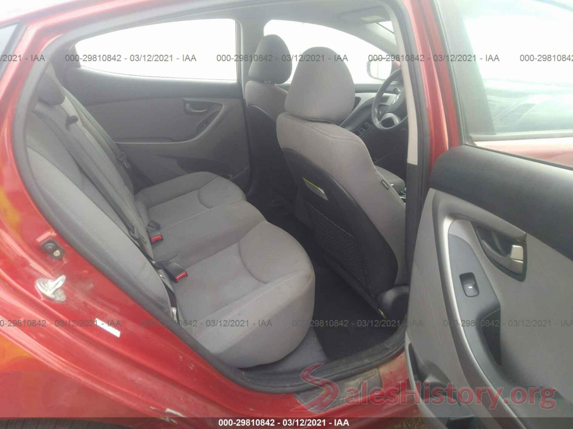 KMHDH4AE0GU644821 2016 HYUNDAI ELANTRA