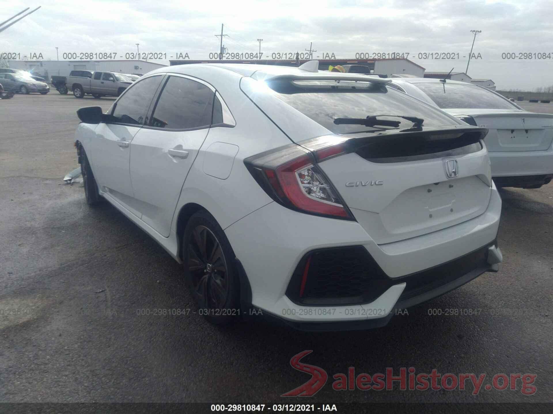 SHHFK7H56HU221434 2017 HONDA CIVIC HATCHBACK