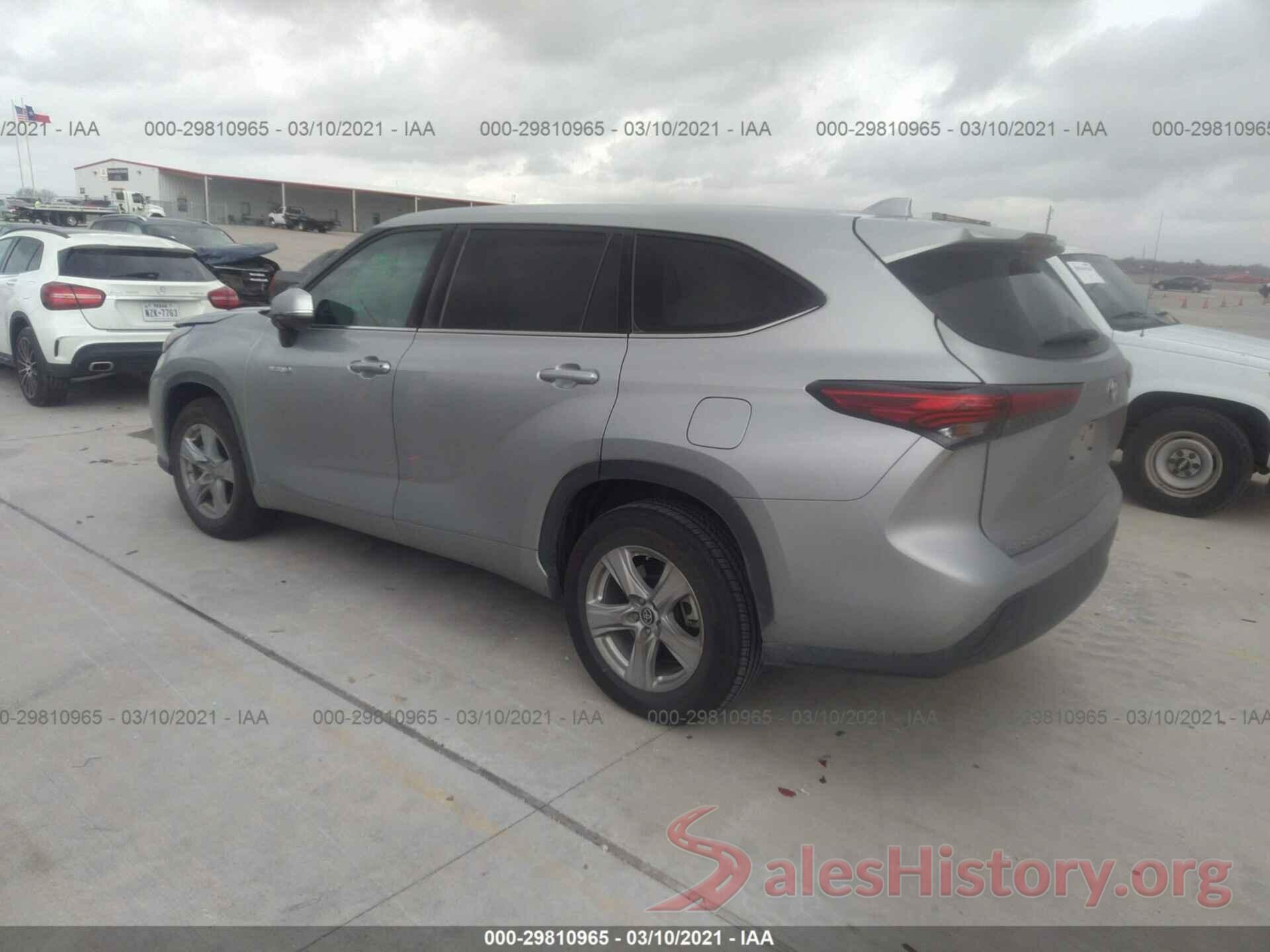 5TDZARAH5LS000705 2020 TOYOTA HIGHLANDER