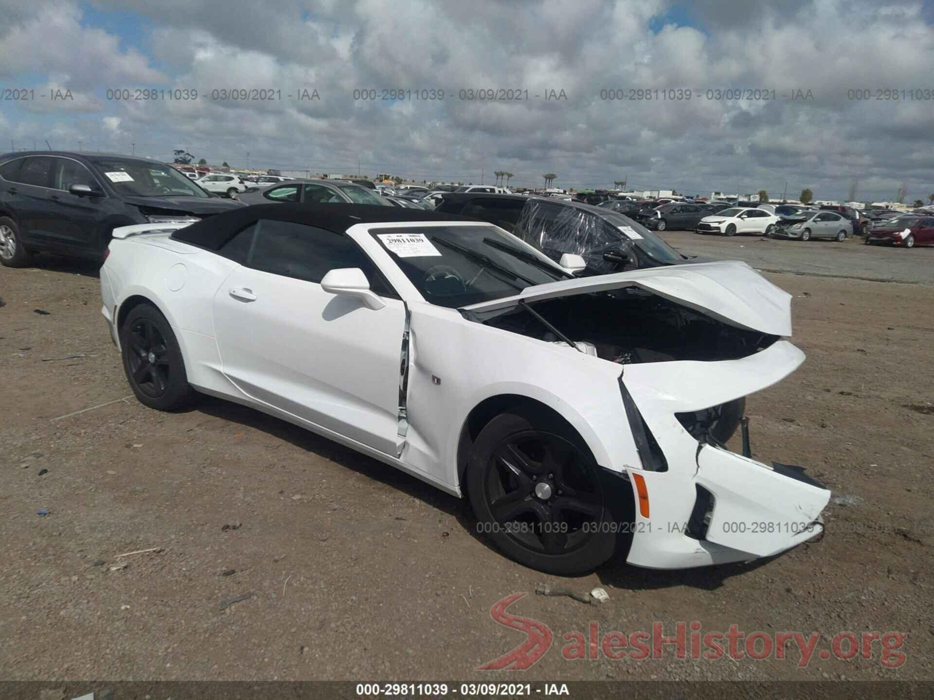 1G1FB3DS3K0113969 2019 CHEVROLET CAMARO