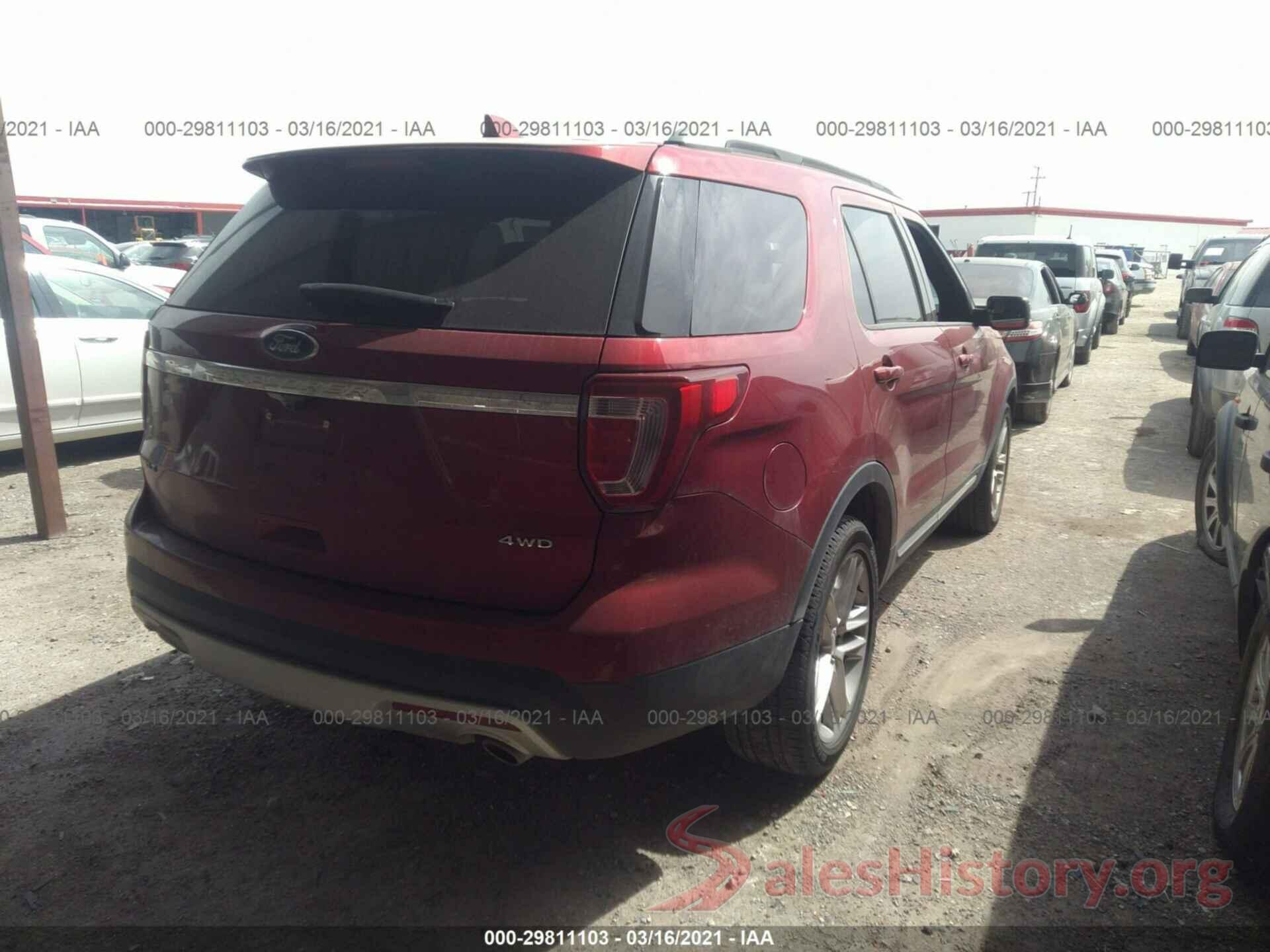 1FM5K8D83HGC79327 2017 FORD EXPLORER