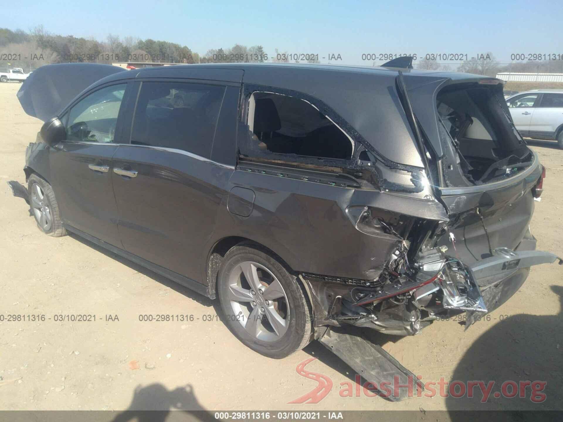 5FNRL6H74KB054327 2019 HONDA ODYSSEY