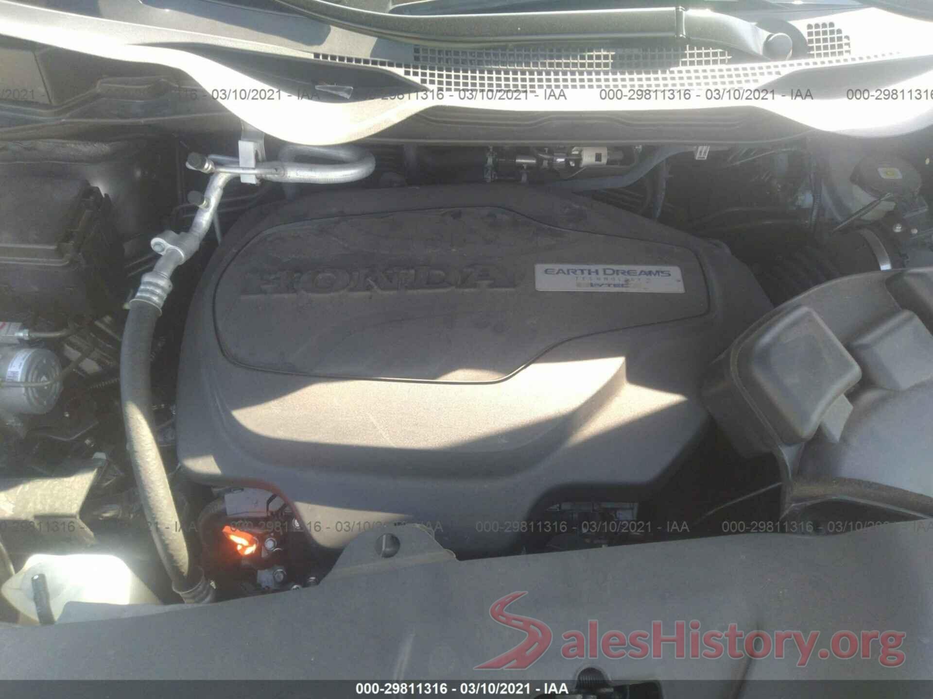 5FNRL6H74KB054327 2019 HONDA ODYSSEY