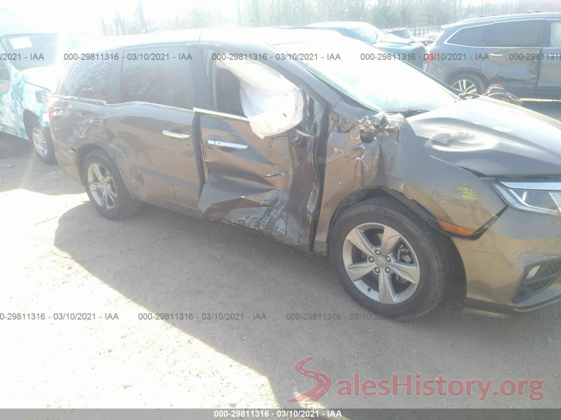 5FNRL6H74KB054327 2019 HONDA ODYSSEY