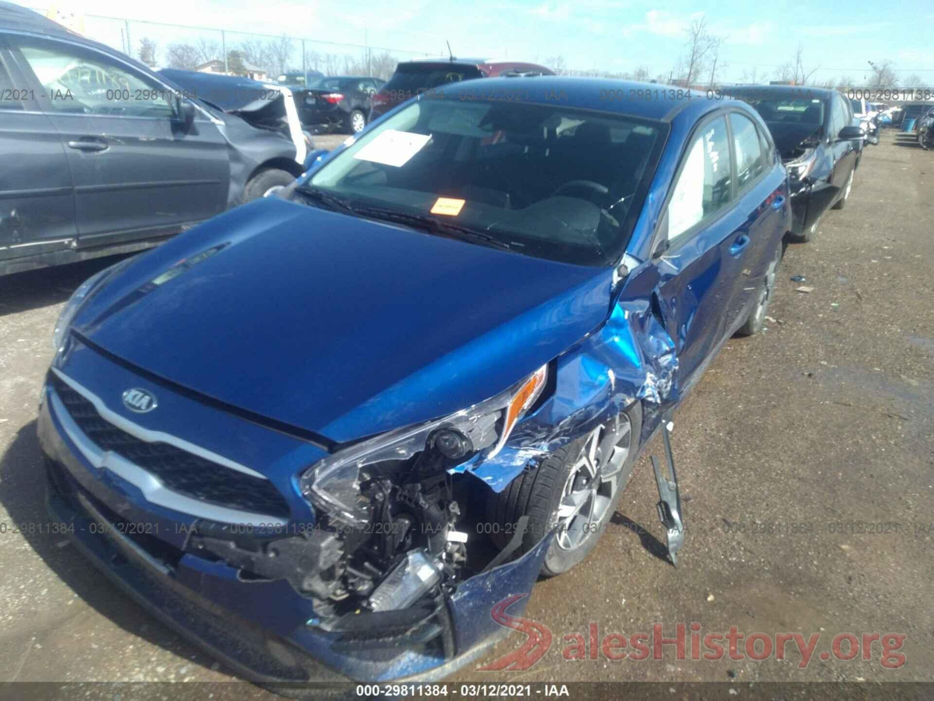 3KPF24AD7LE215691 2020 KIA FORTE