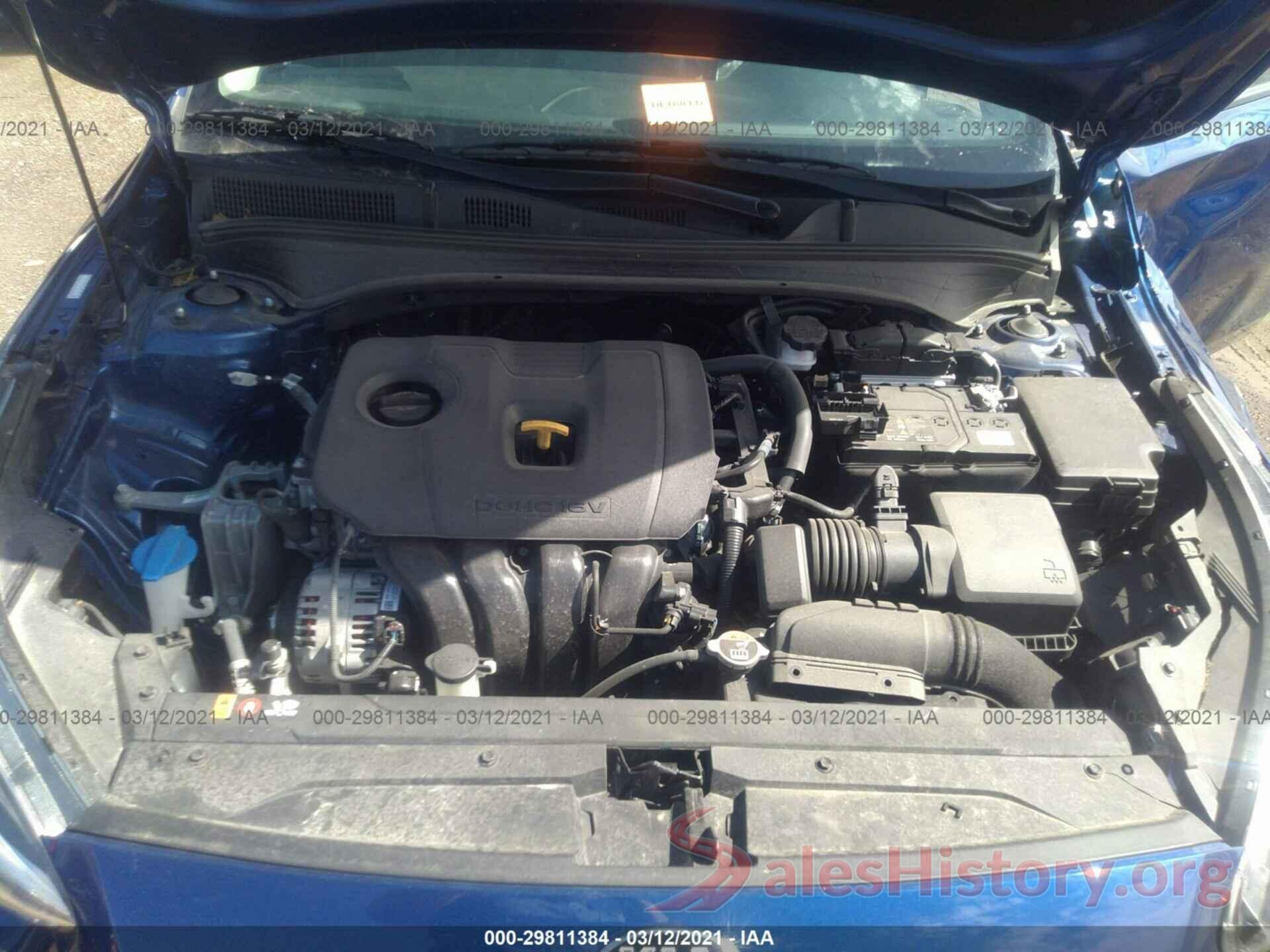 3KPF24AD7LE215691 2020 KIA FORTE