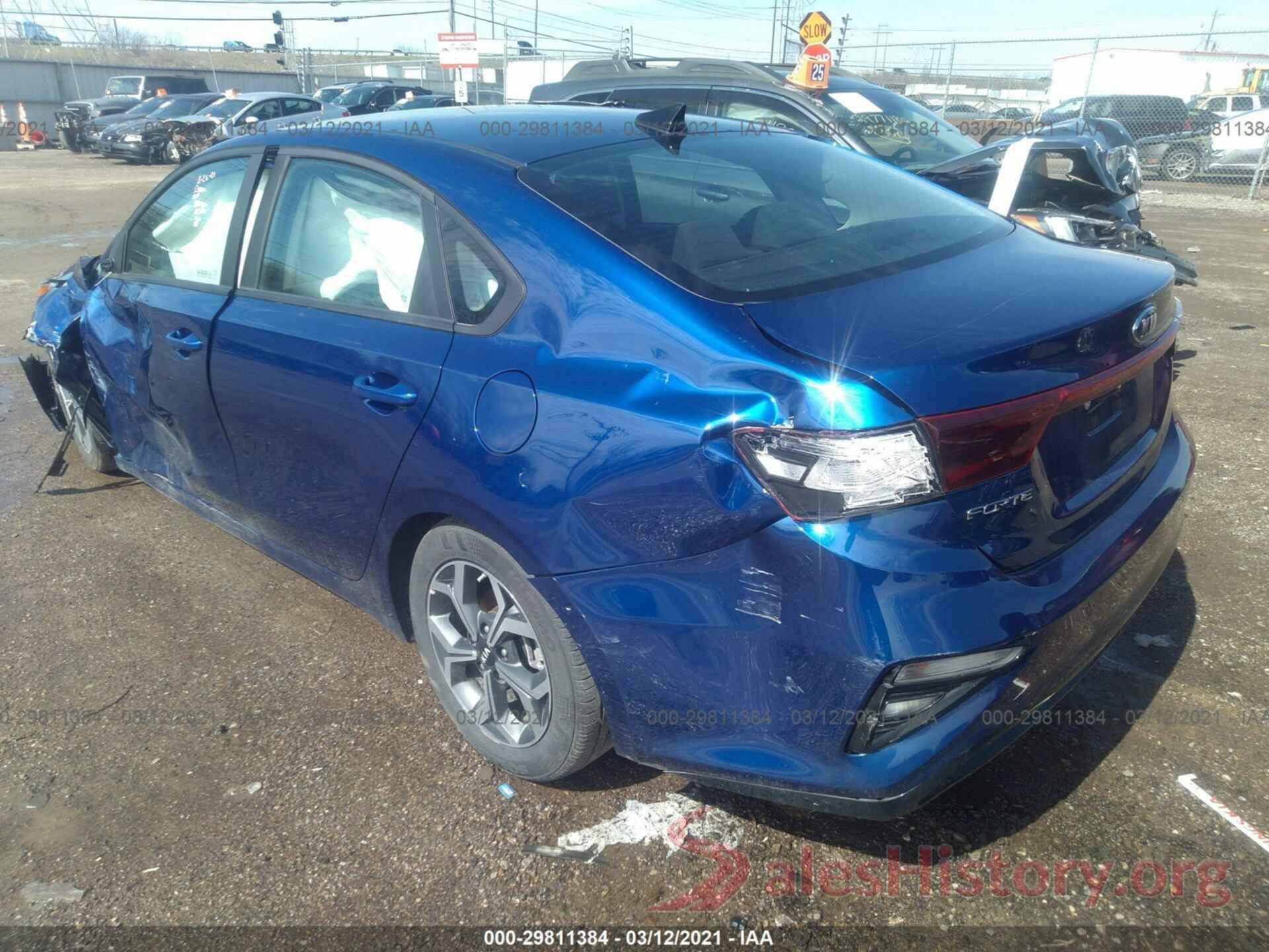 3KPF24AD7LE215691 2020 KIA FORTE