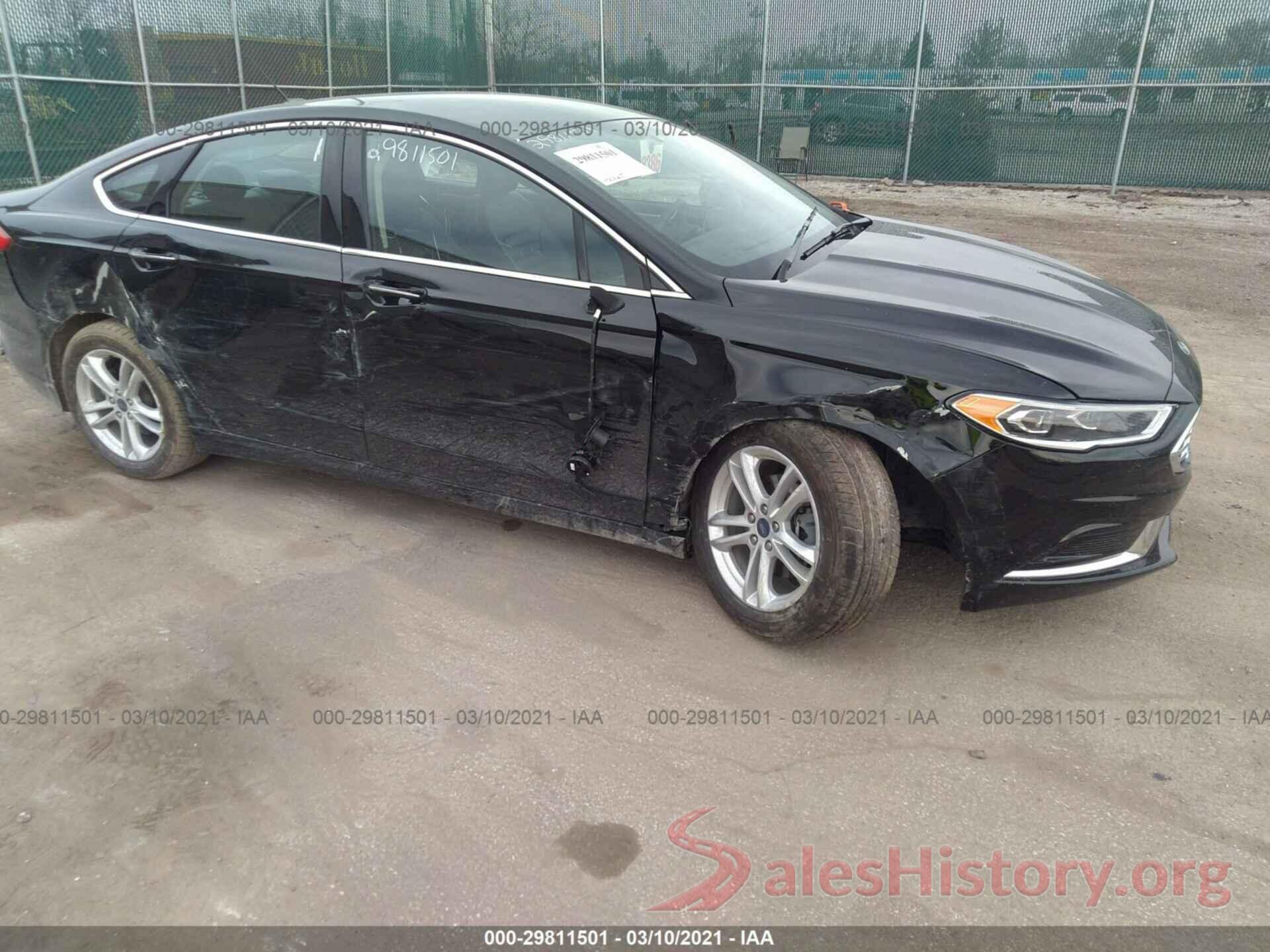 3FA6P0HD0JR127237 2018 FORD FUSION