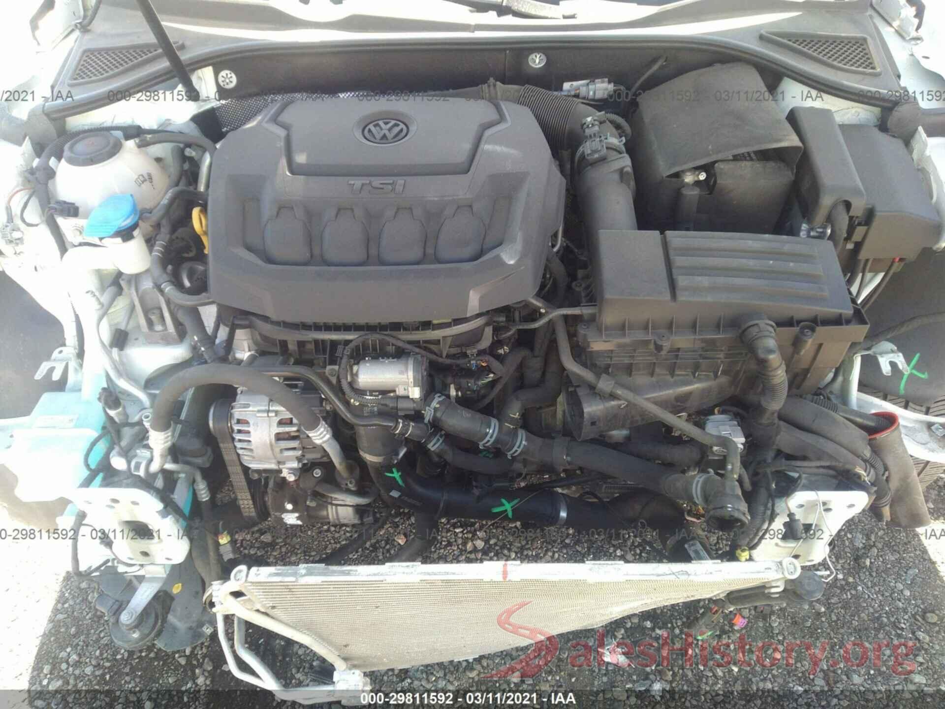 1VWAA7A32JC013316 2018 VOLKSWAGEN PASSAT