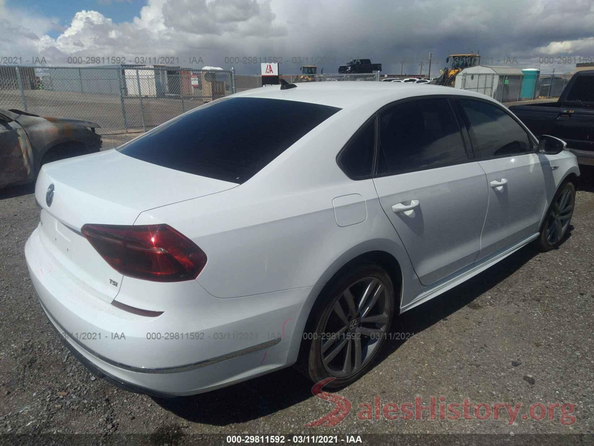 1VWAA7A32JC013316 2018 VOLKSWAGEN PASSAT