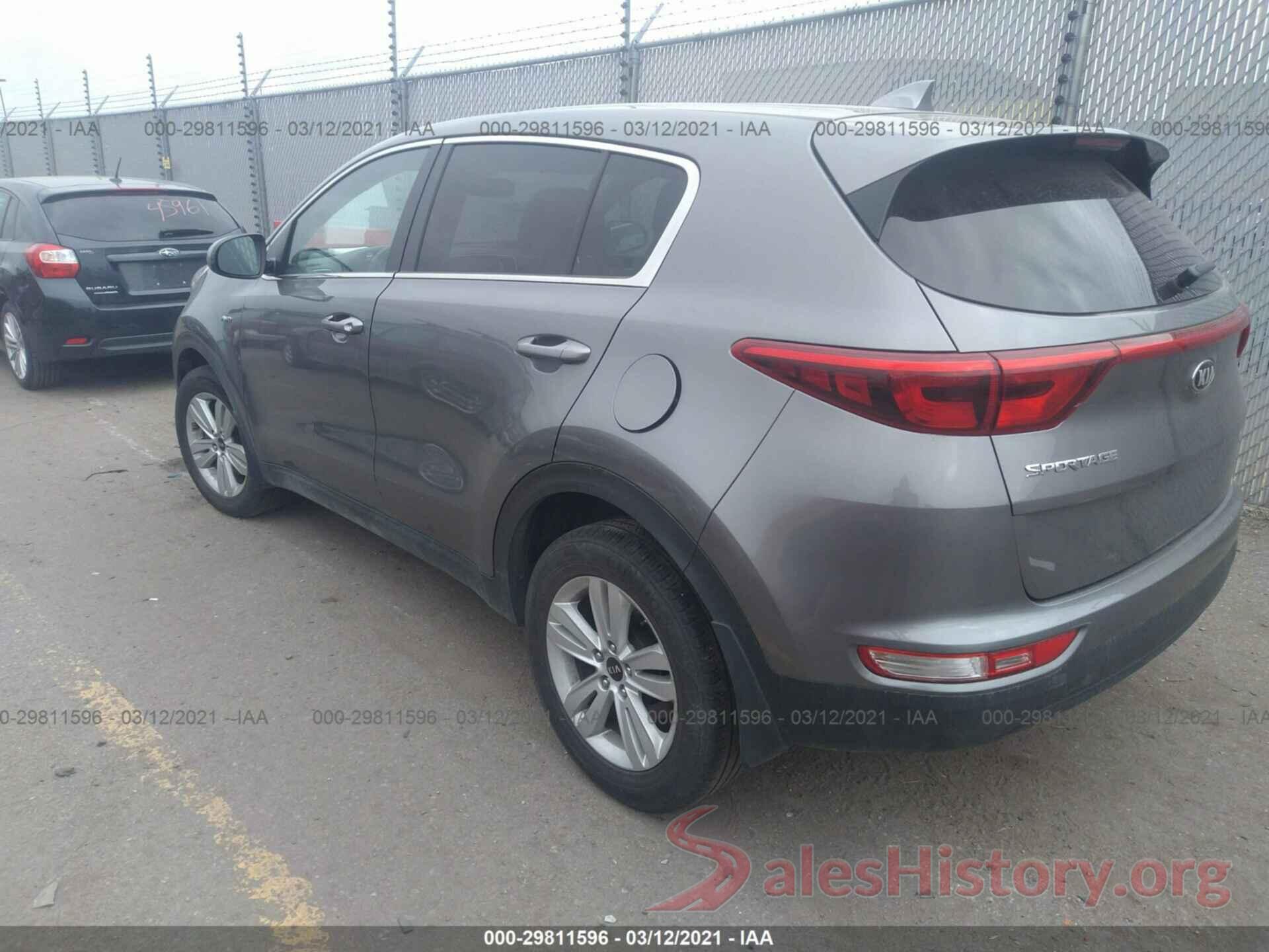 KNDPMCAC6H7276070 2017 KIA SPORTAGE